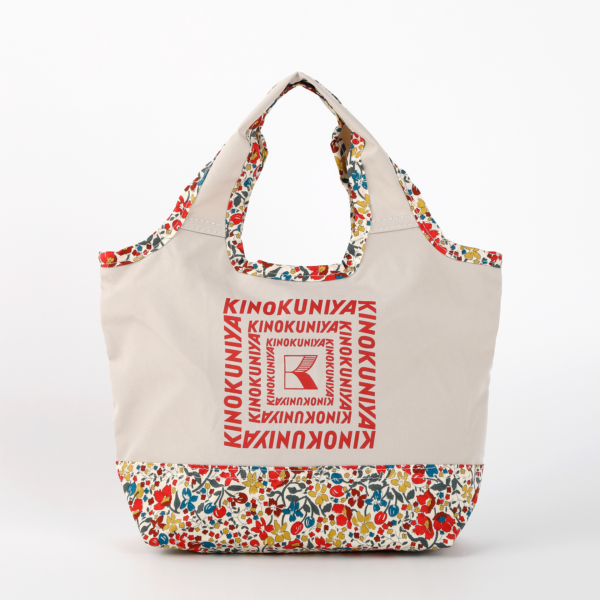 紀ノ国屋 リバティプリント ミニバッグ ナチュラル（カワード Coward）