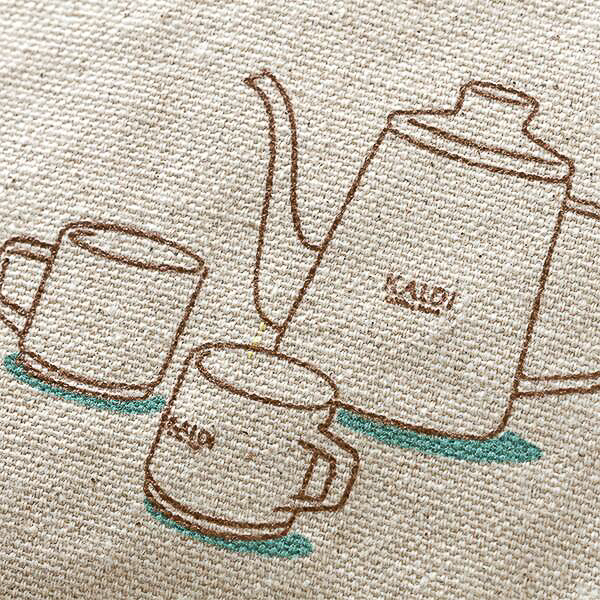 フェアトレードコットンを使った「オリジナル スクエアポーチ」