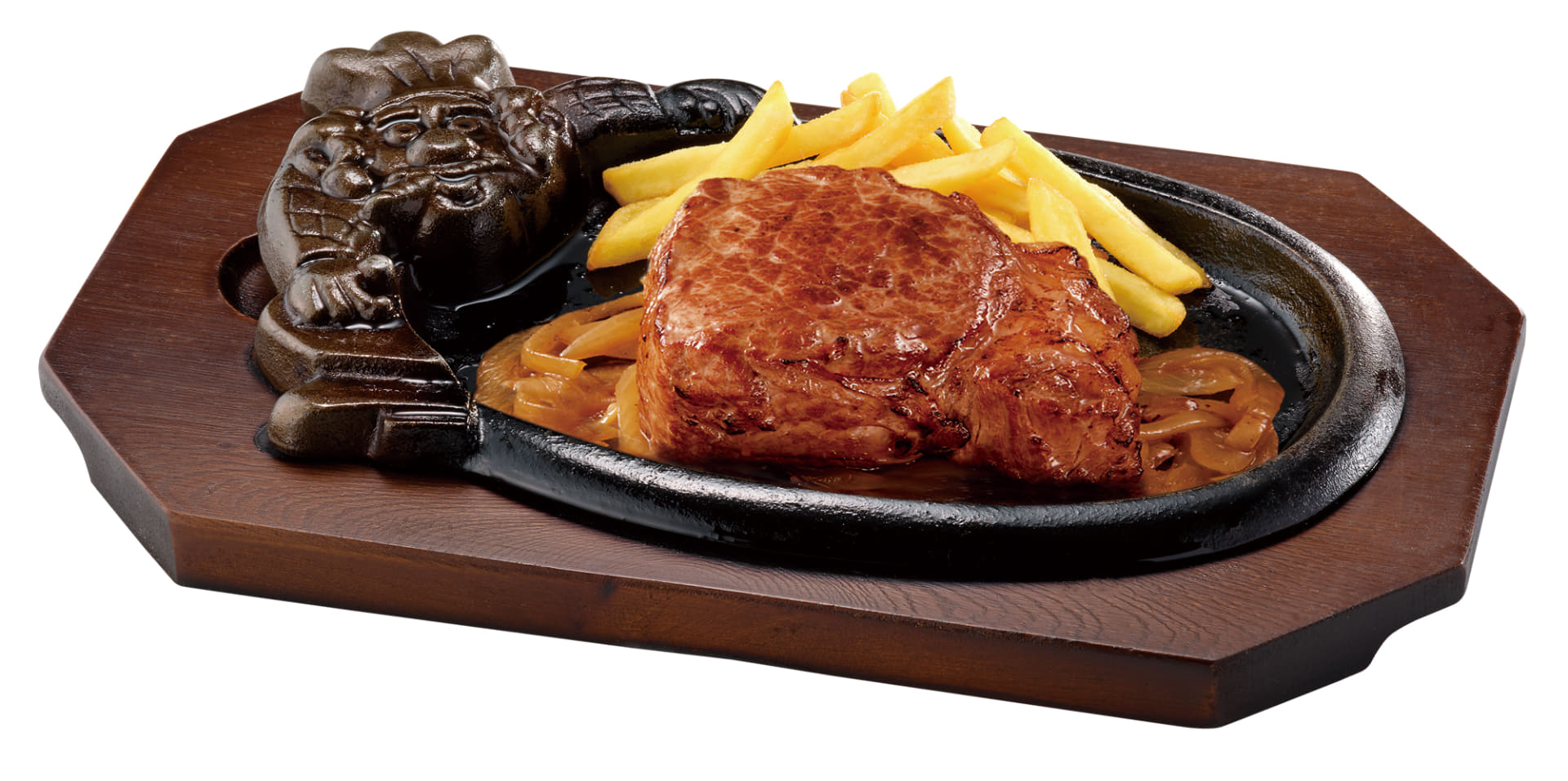 「炭焼きぶどう牛サーロインステーキ」（2618円）