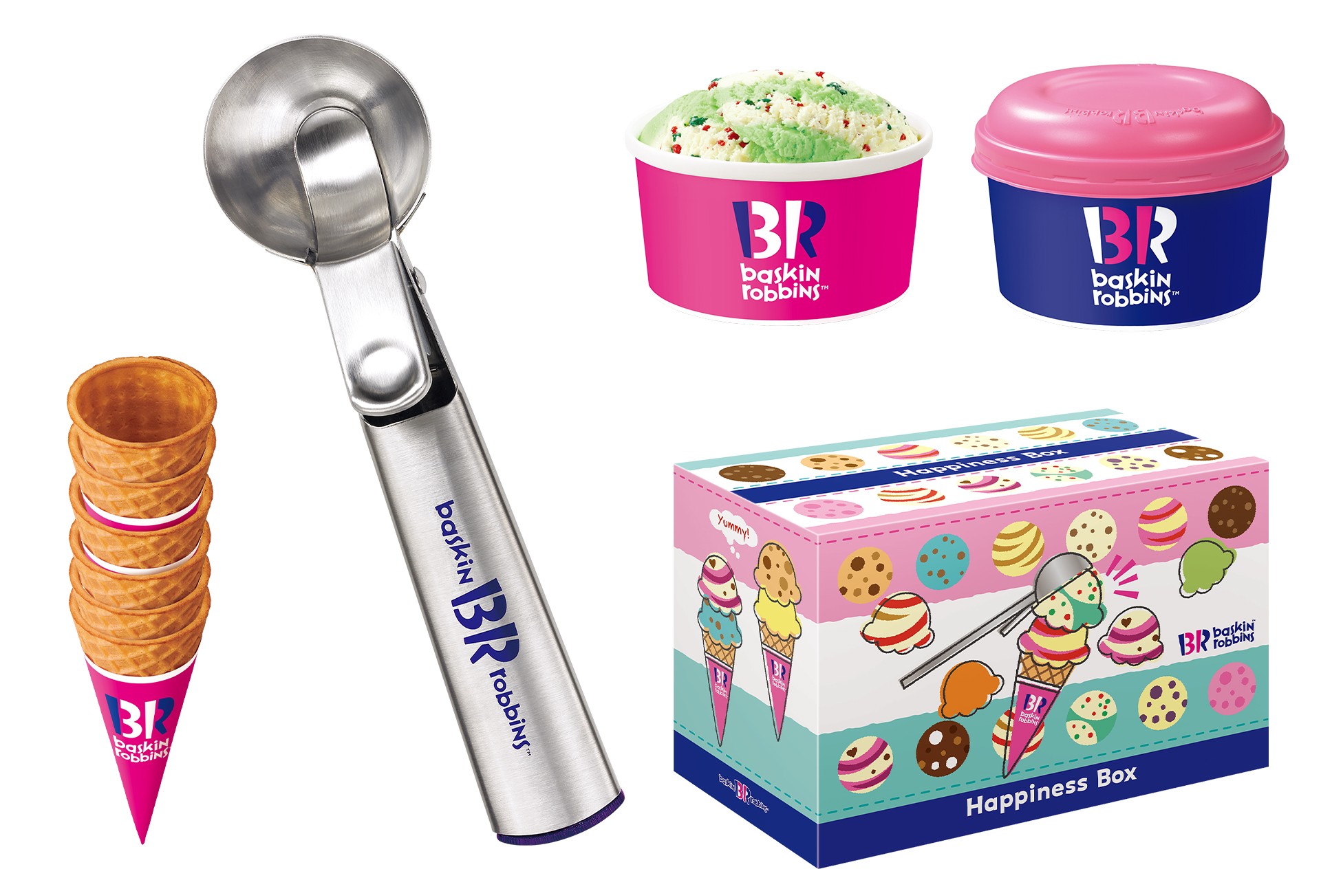B-R サーティワン アイスクリーム「ハピネスボックス」