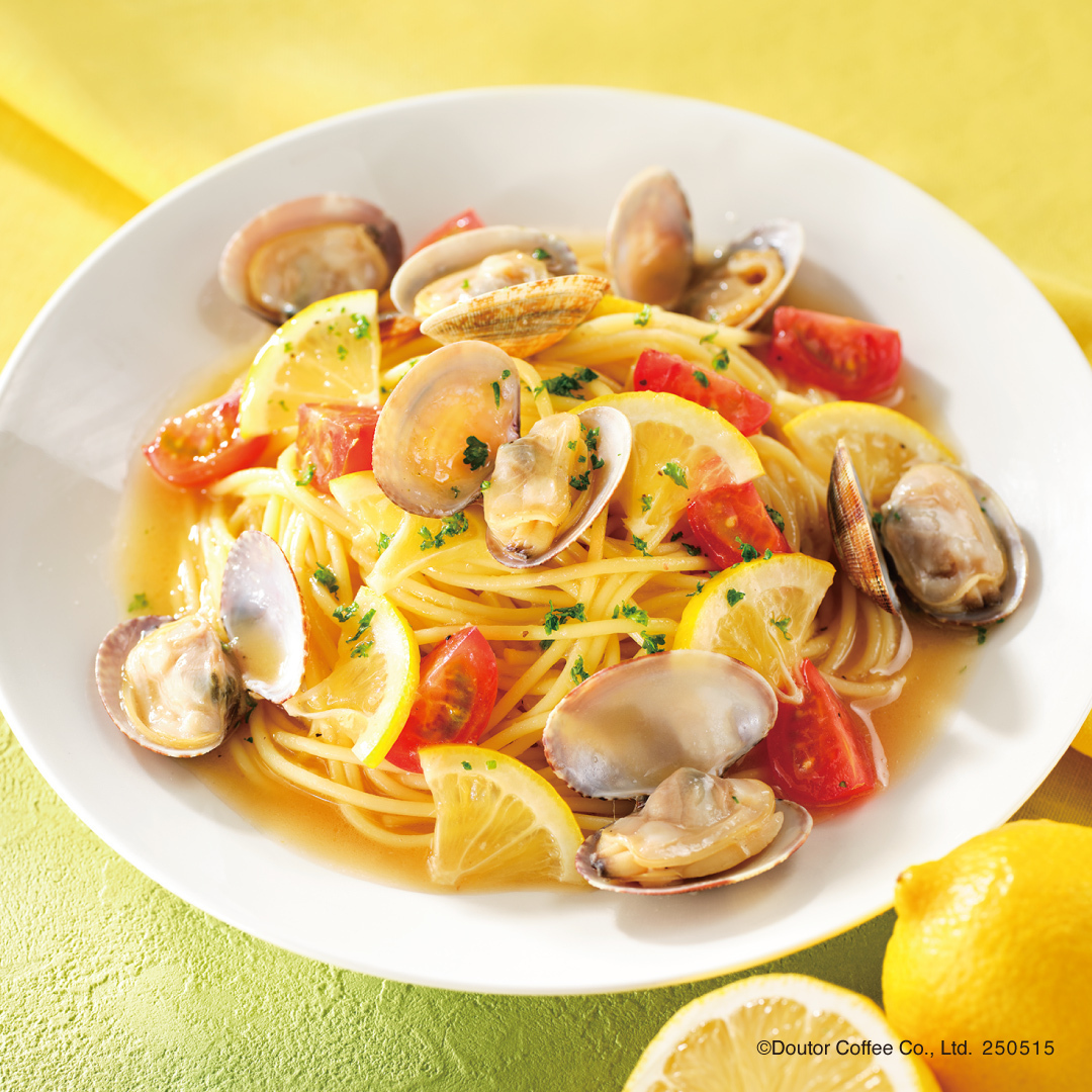 「レモンとあさりのボンゴレビアンコ」（980円）