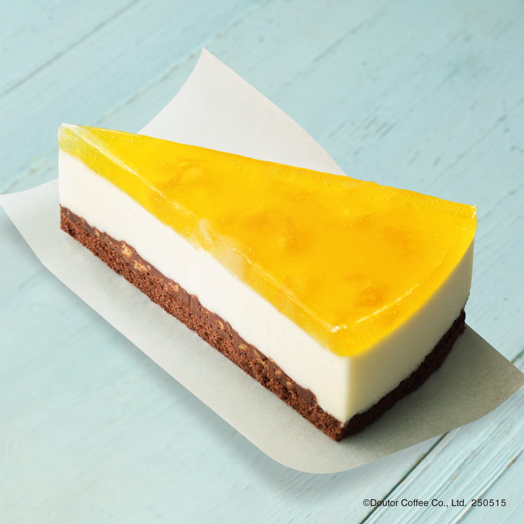 「ハニーレモンレアチーズケーキ ～国産はちみつ使用～」（570円）