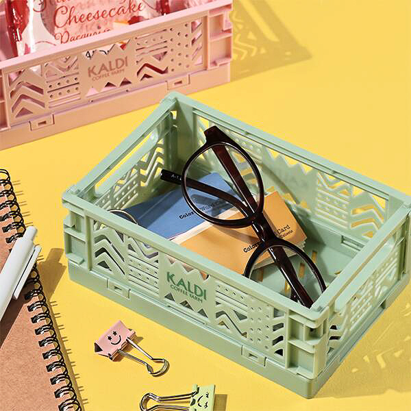 「ミニコンテナセット」（ペールグリーン）