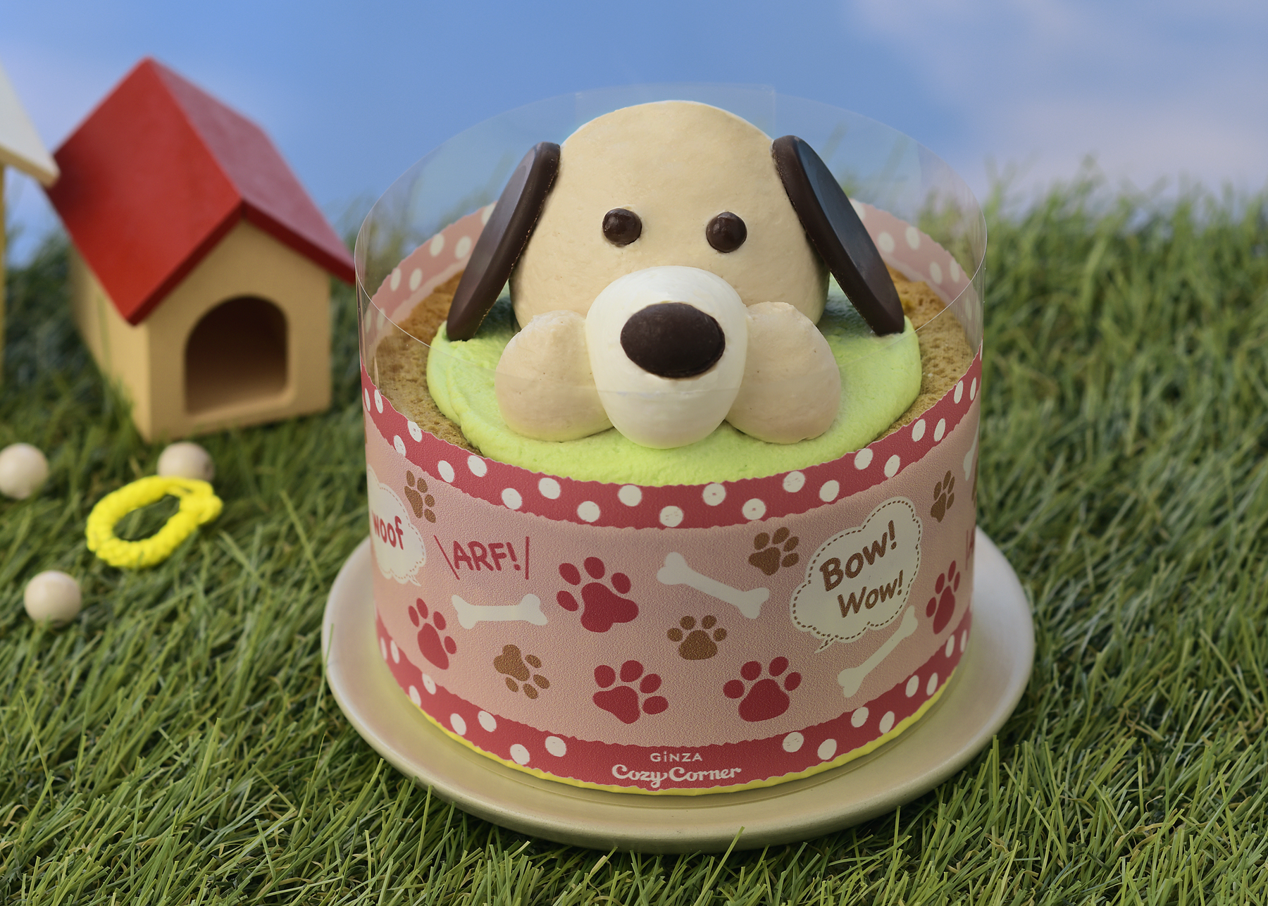 銀座コージーコーナー「シフォンケーキ（愛犬の日）」