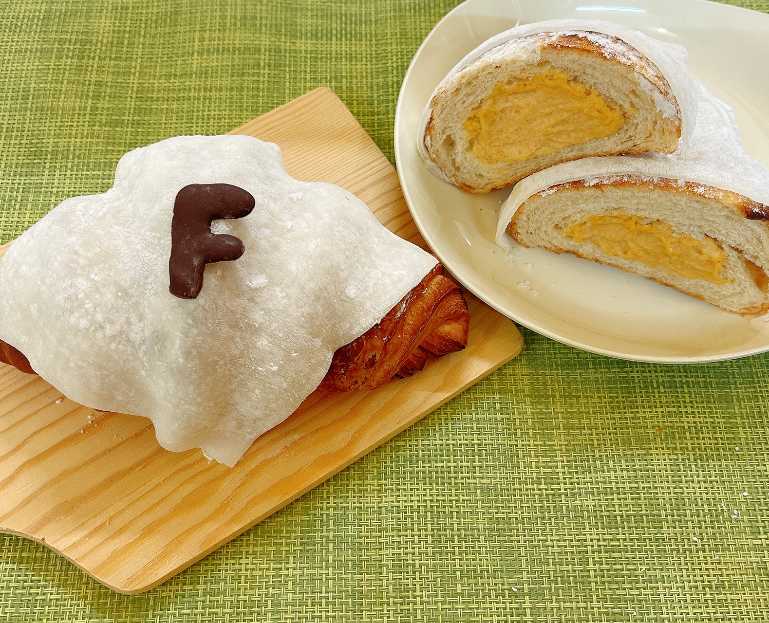 「最強コラボで応援！きな粉もちクロワッサン」クロワッサン専門店みかづき（北海道・札幌）