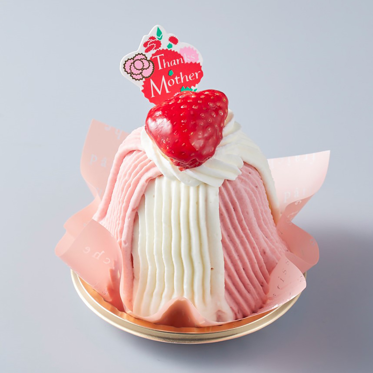 母の日 苺のチーズモンブラン（432円）