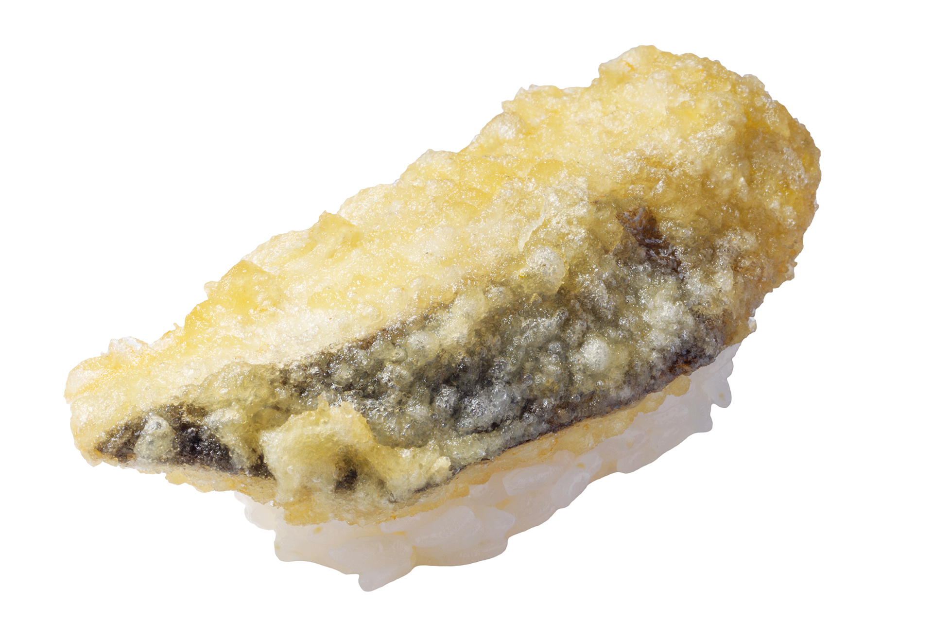 「シイラの天ぷら握り」（110円）