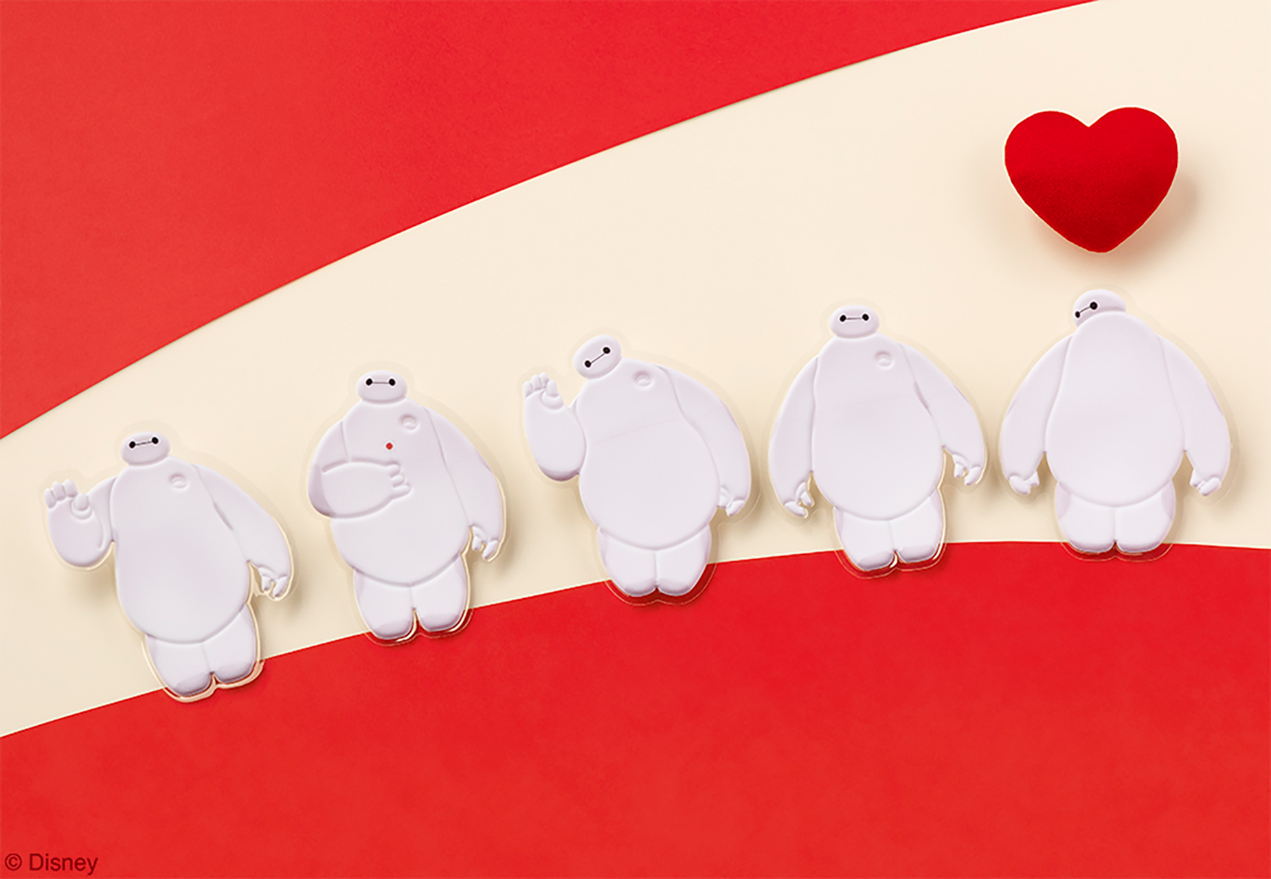 ぷくぷくステッカーは全5種類