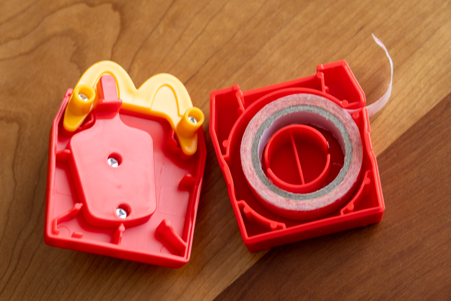 マスキングテープなどを入れ替えることができる（※写真のマステは私物）