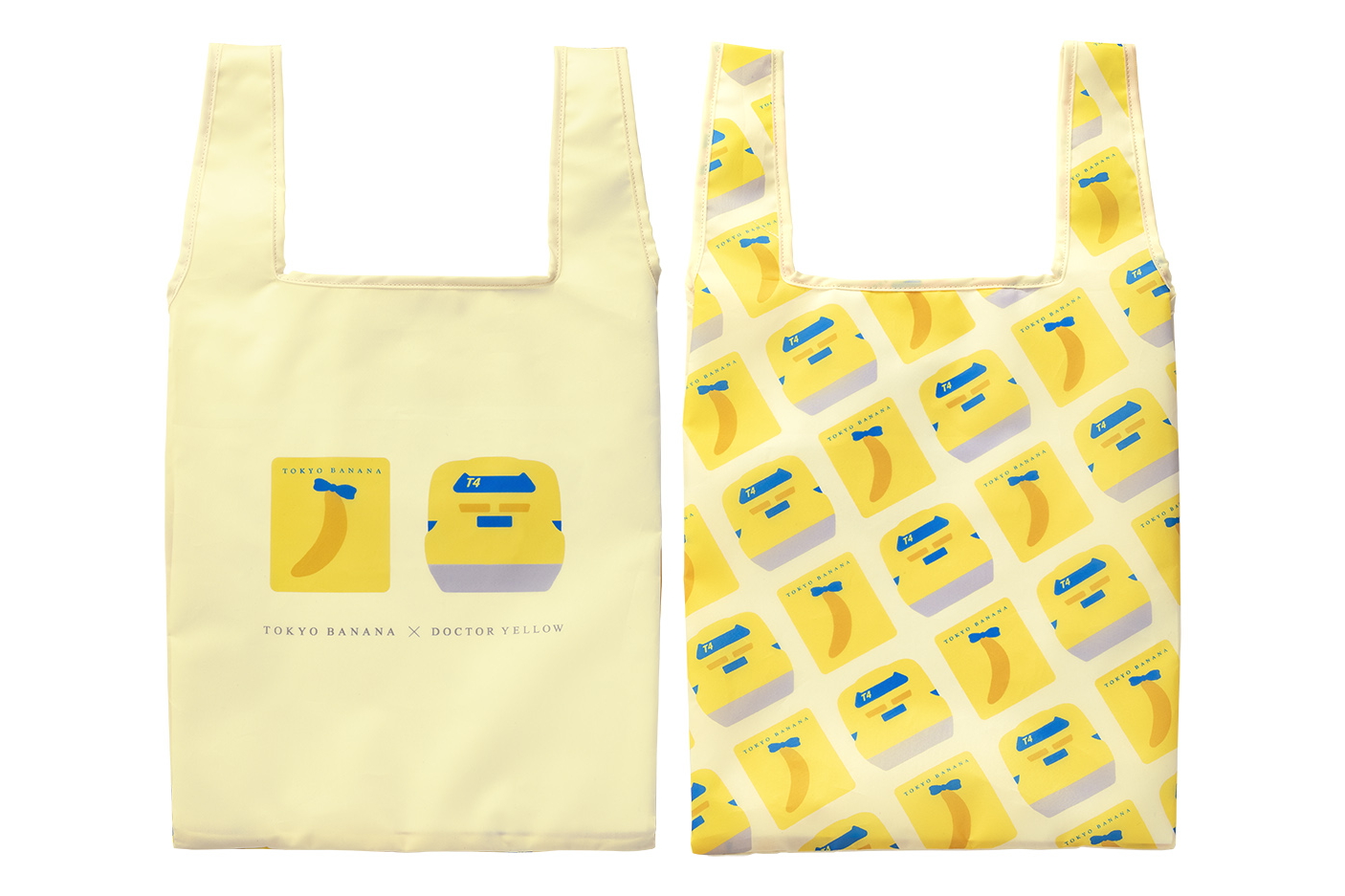 東京ばな奈×ドクターイエロー エコバッグ