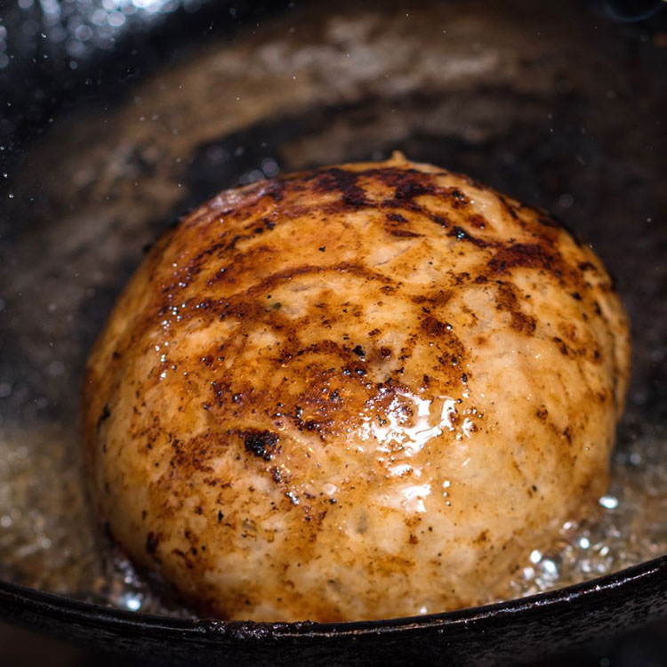 やえやまファーム　石垣島アグー豚「南ぬ豚」網脂ハンバーグ(6個)