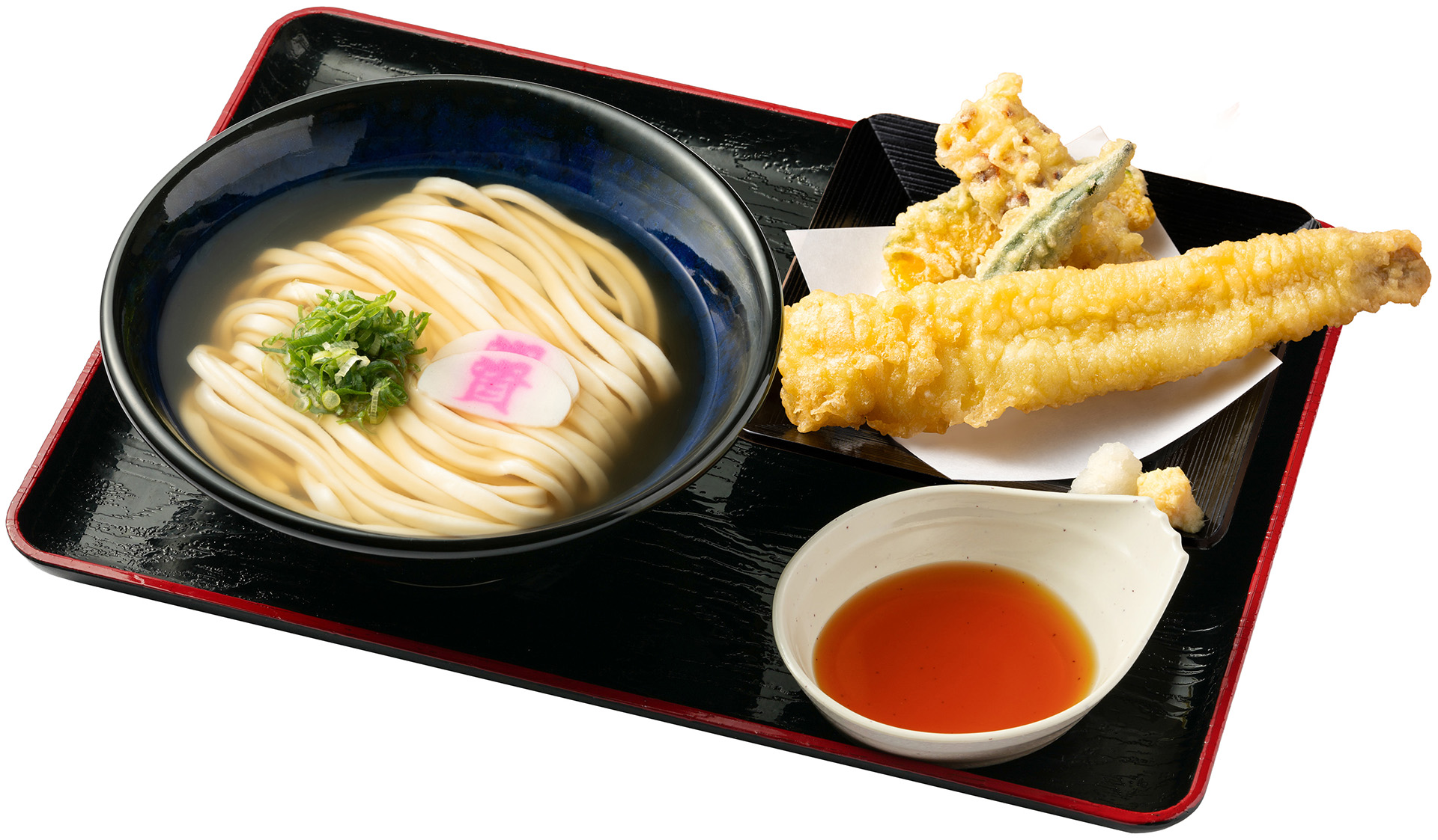 「穴子天うどん」（890円・九州/山口店舗の価格）