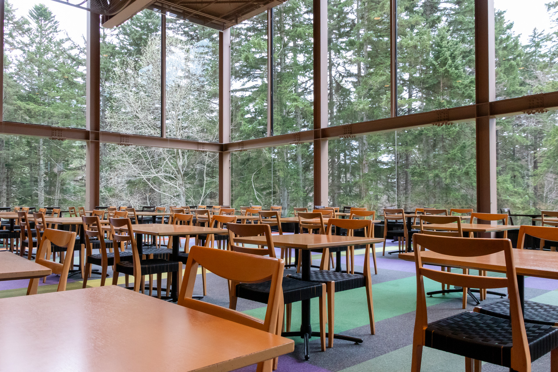 リニューアルしたレストラン「ニニヌプリ」