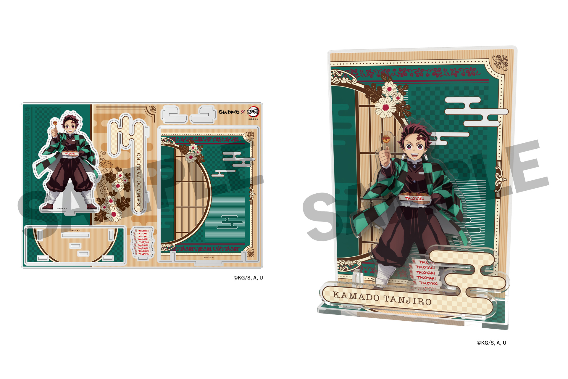 「ジオラマアクリルスタンド」（各4400円）