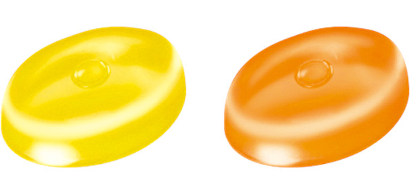 「塩パイン味」と「塩かんきつ味」の2種のアソート