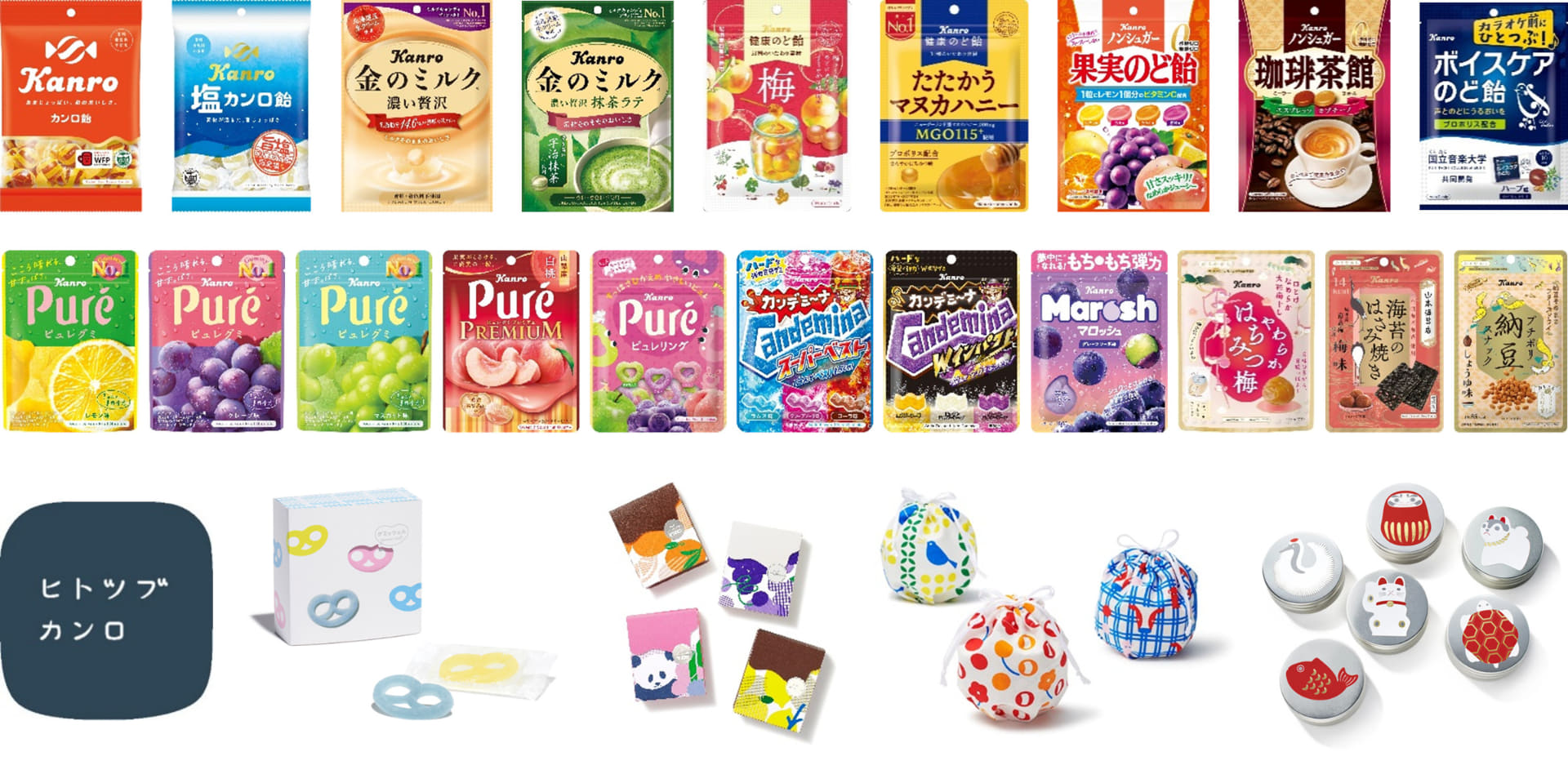 カンロ展開ブランド