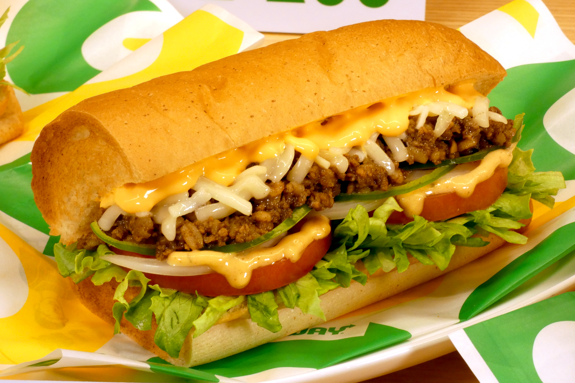 濃厚チーズタコス