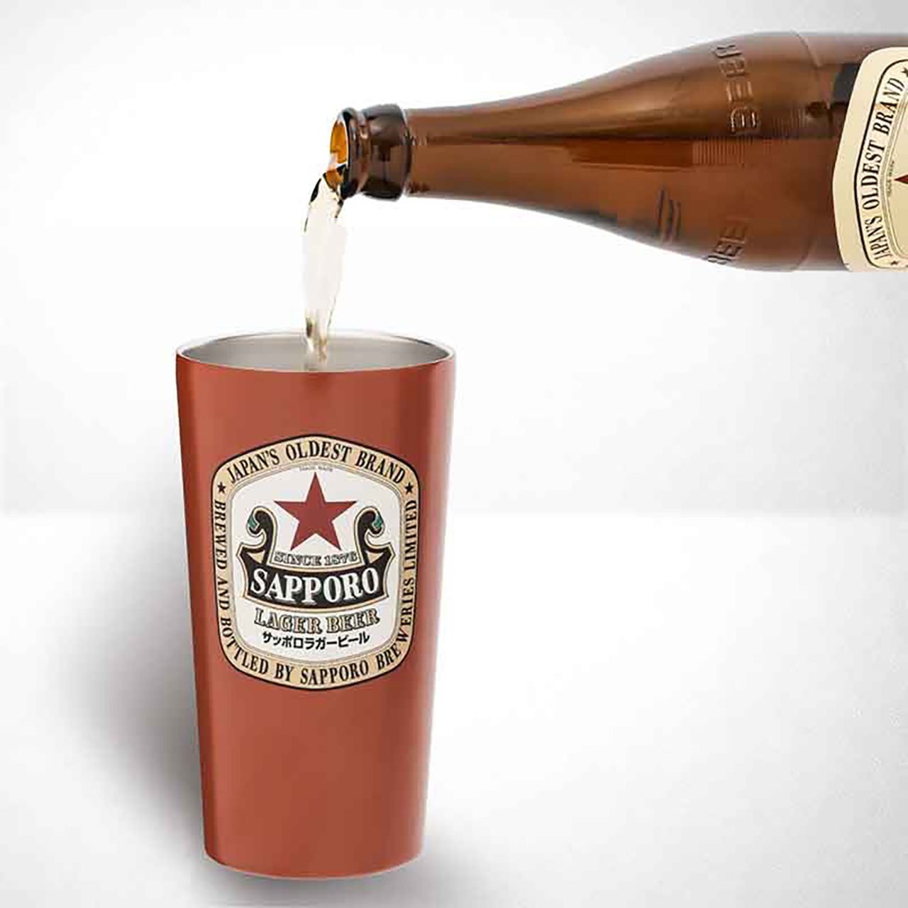 350mL缶1本分が泡まで入る容量