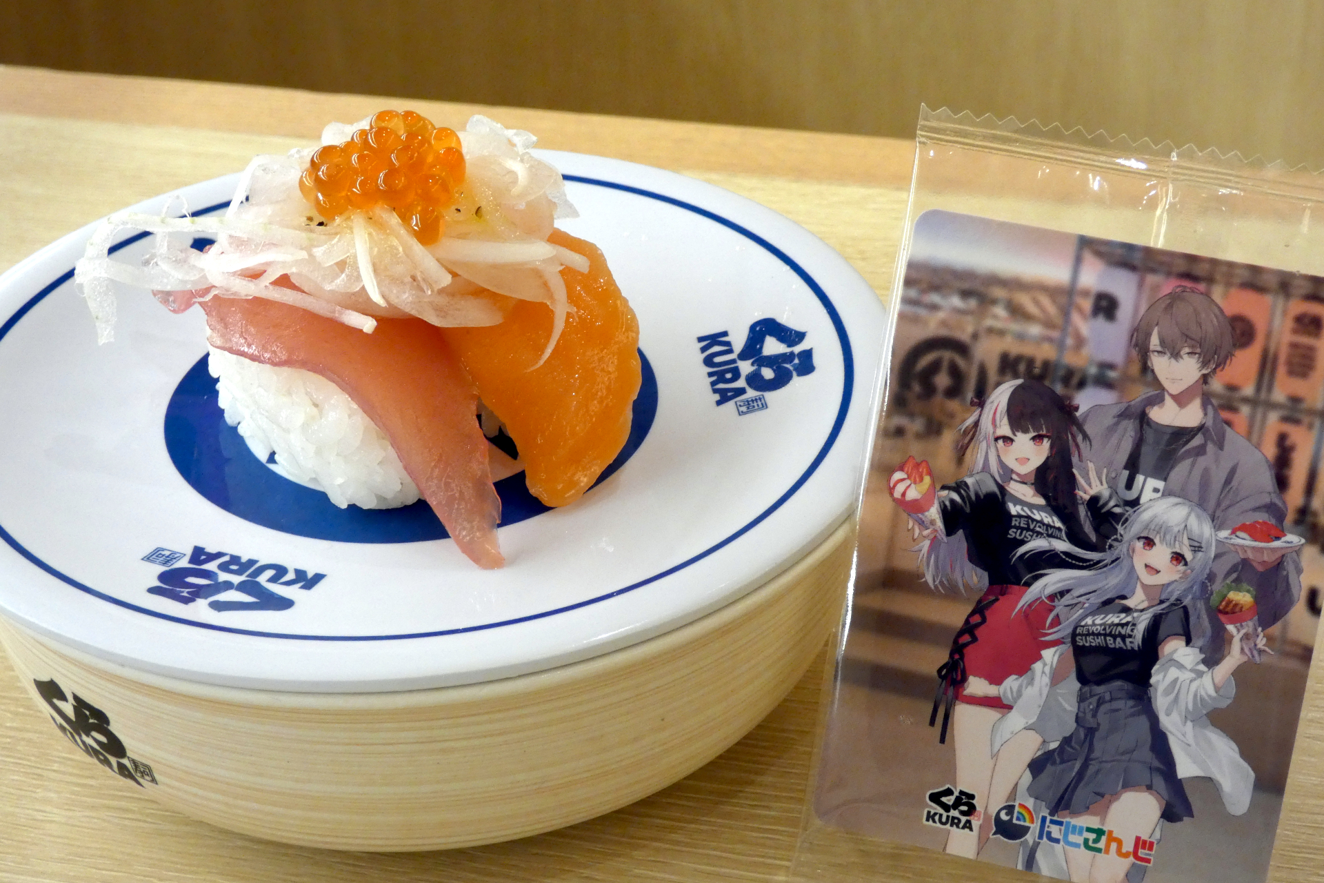 SMC組 まぐろ＆サーモンのカルパッチョ寿司