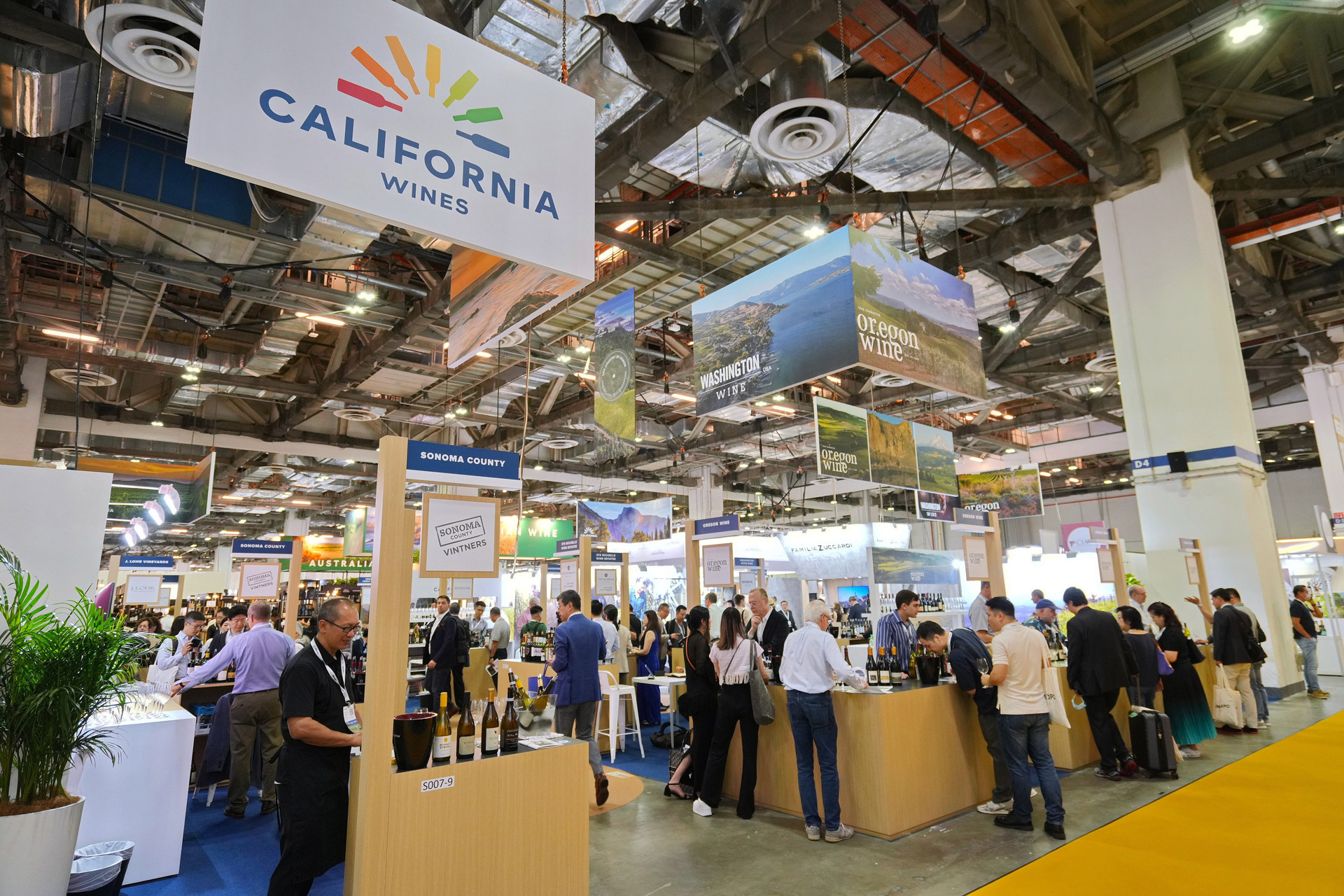 前回のシンガポール開催「ヴィネクスポ・アジア 2023」の様子