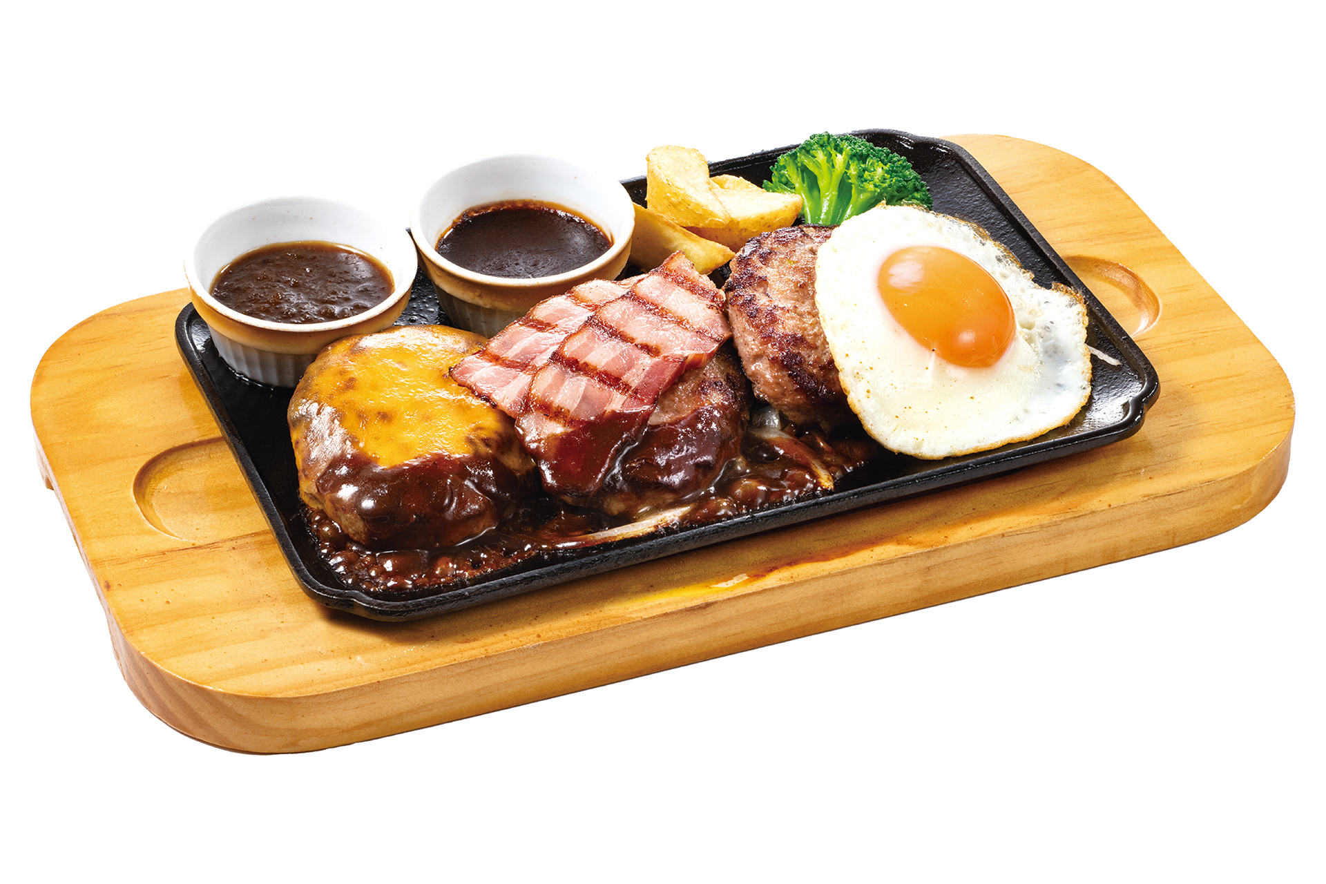 3種のトリオハンバーグ（300g）