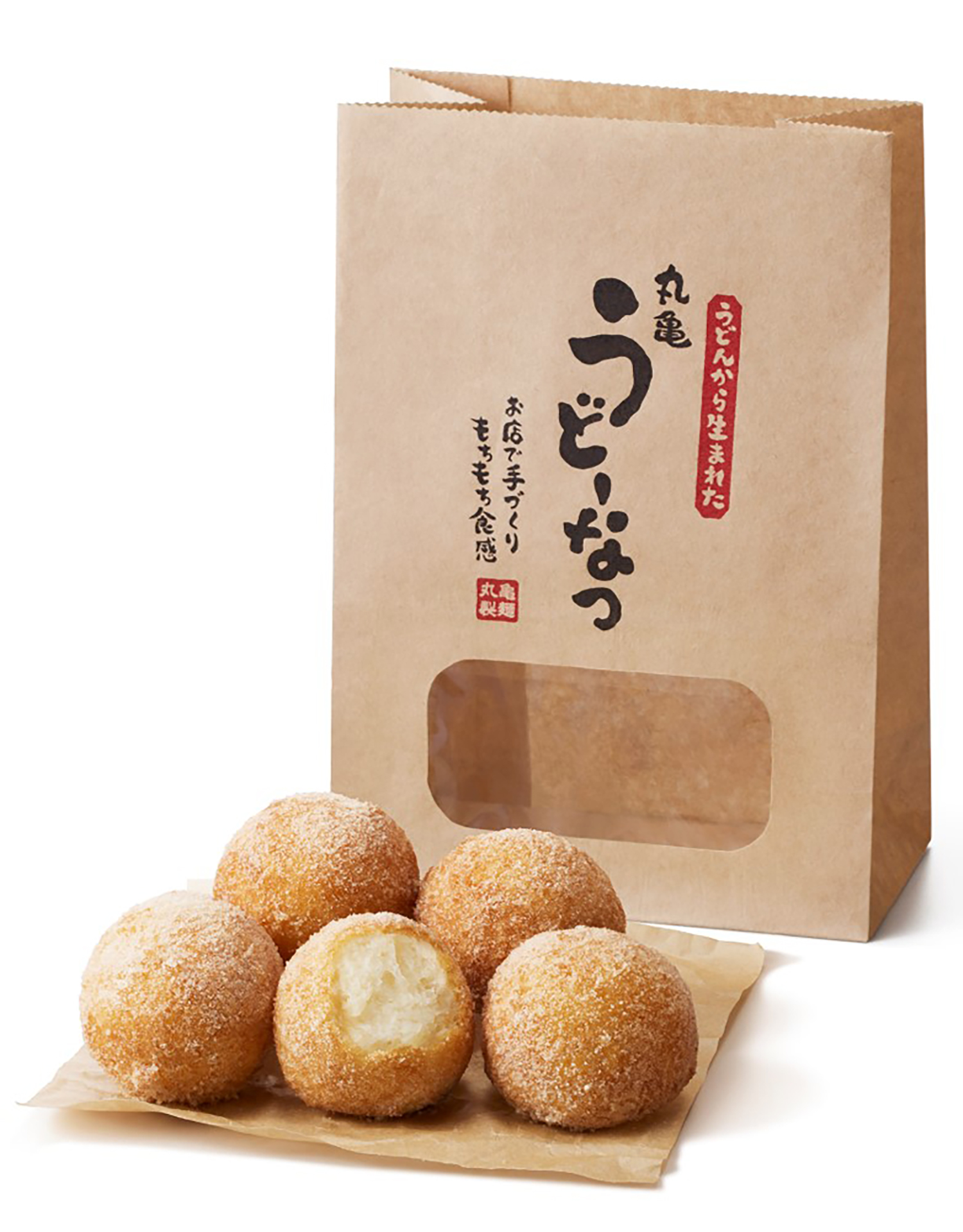 「丸亀うどーなつ きび糖味」（300円）