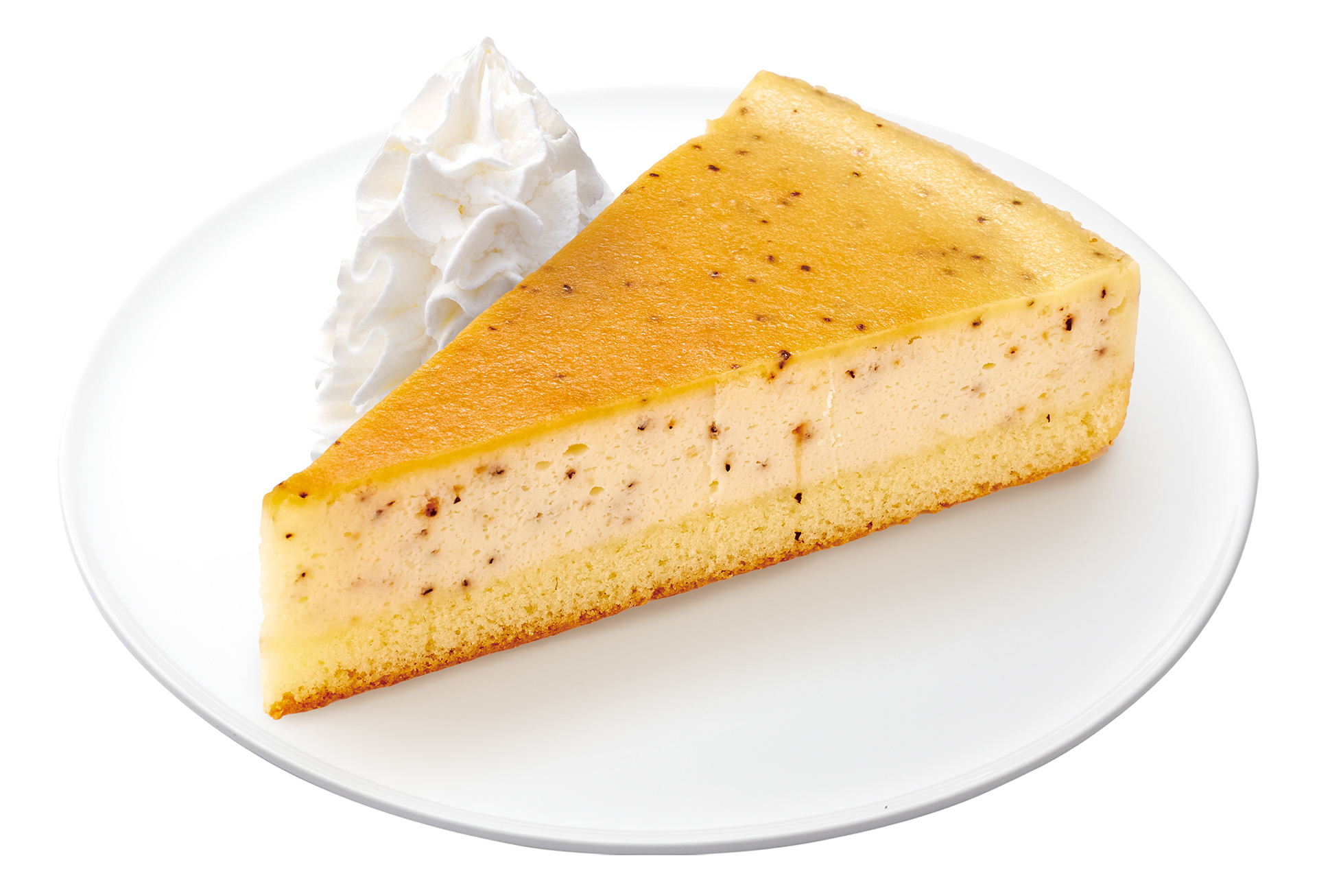 「アールグレイのベイクドチーズケーキ」（297円）