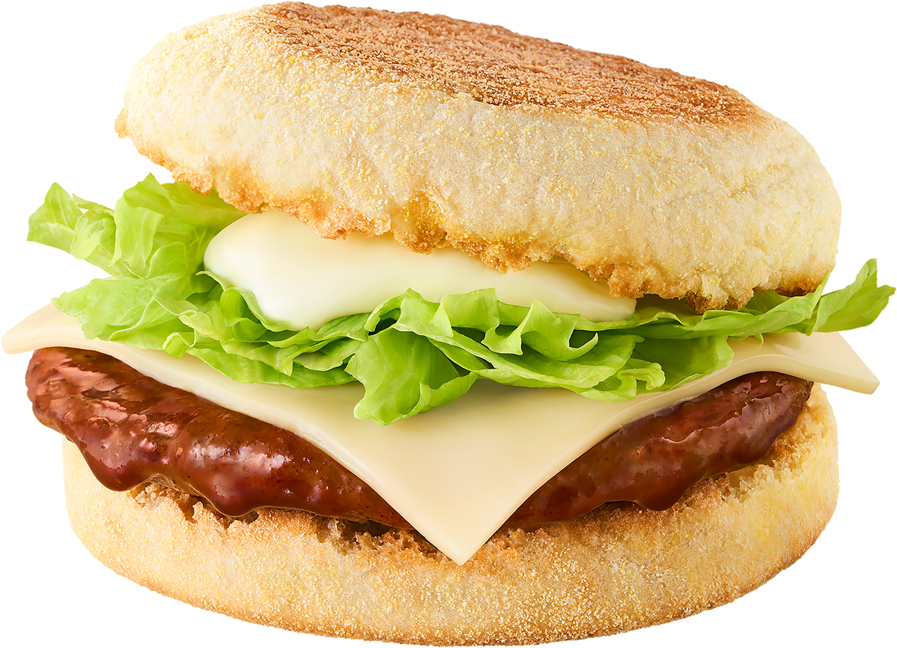 「北海道4種のチーズてりやきマフィン」