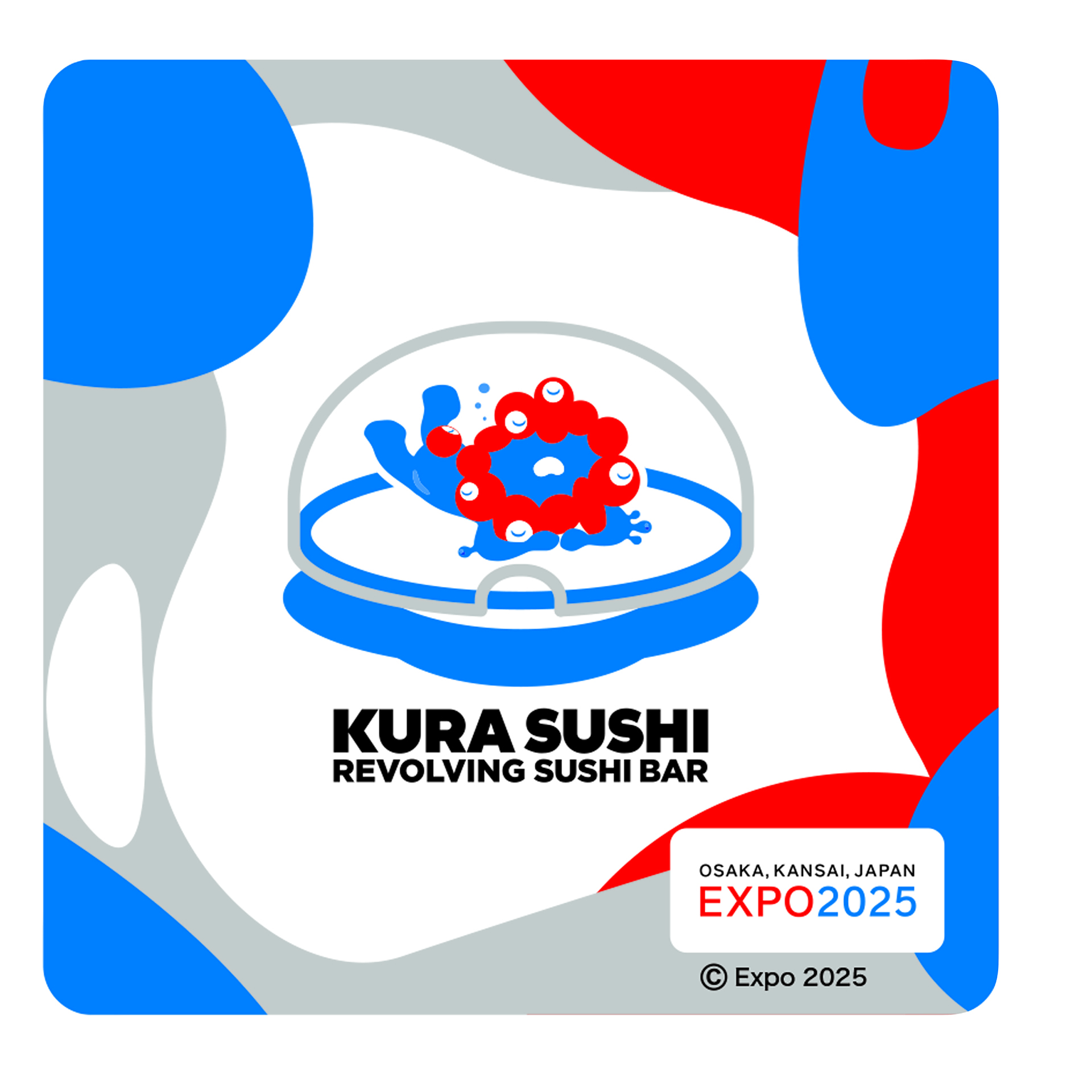 EXPO2025 ステッカー（2枚セット）