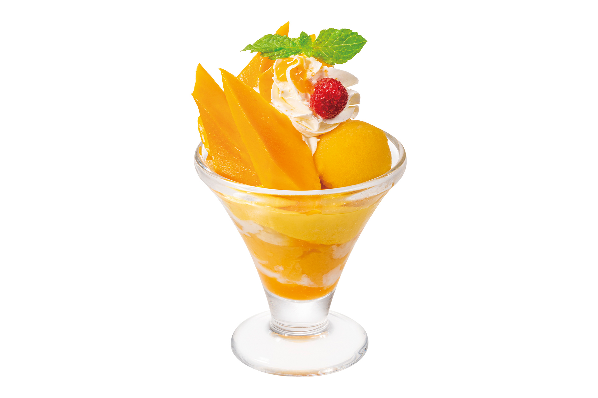 フレッシュマンゴーのパルフェ（869円）