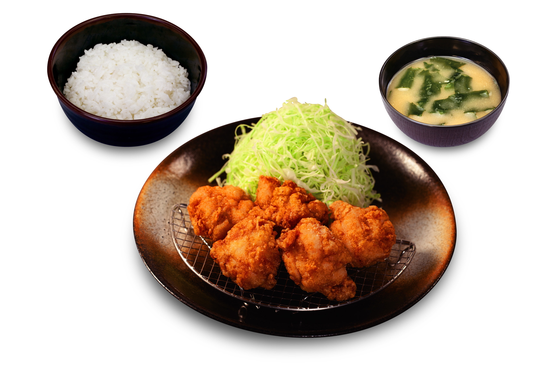本格唐揚げ定食