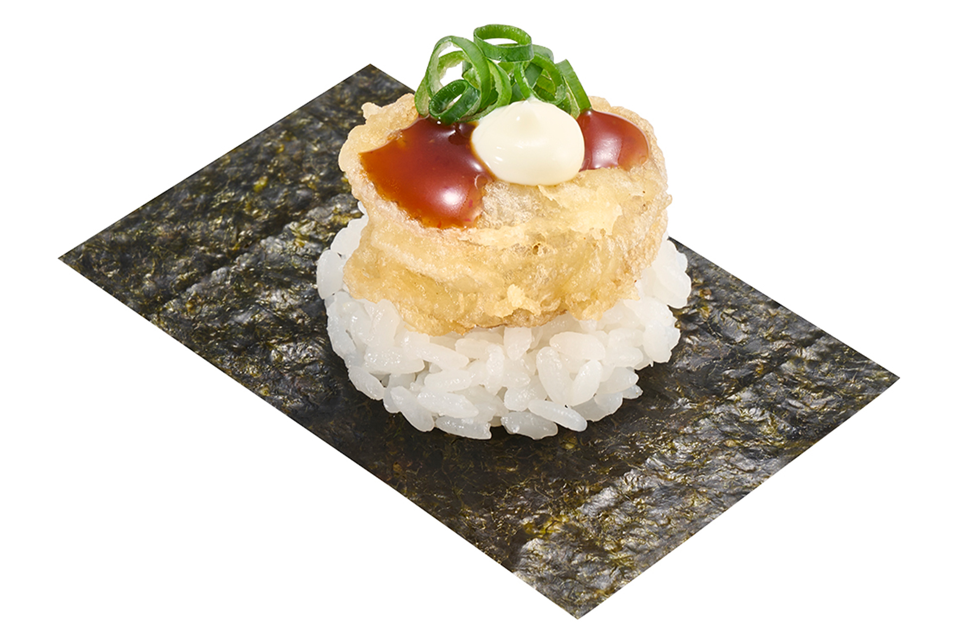 マーラー風味帆立天ぷら包み（120円～）