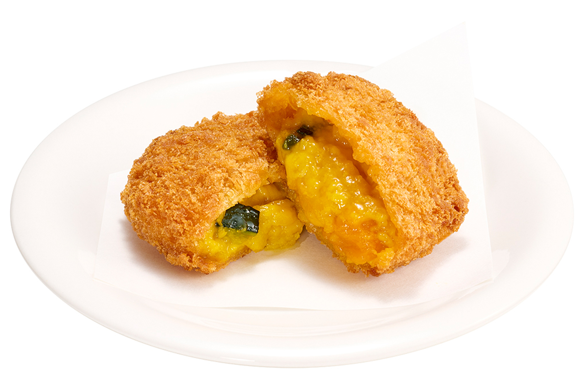 北海道産かぼちゃクリームコロッケ（180円～）