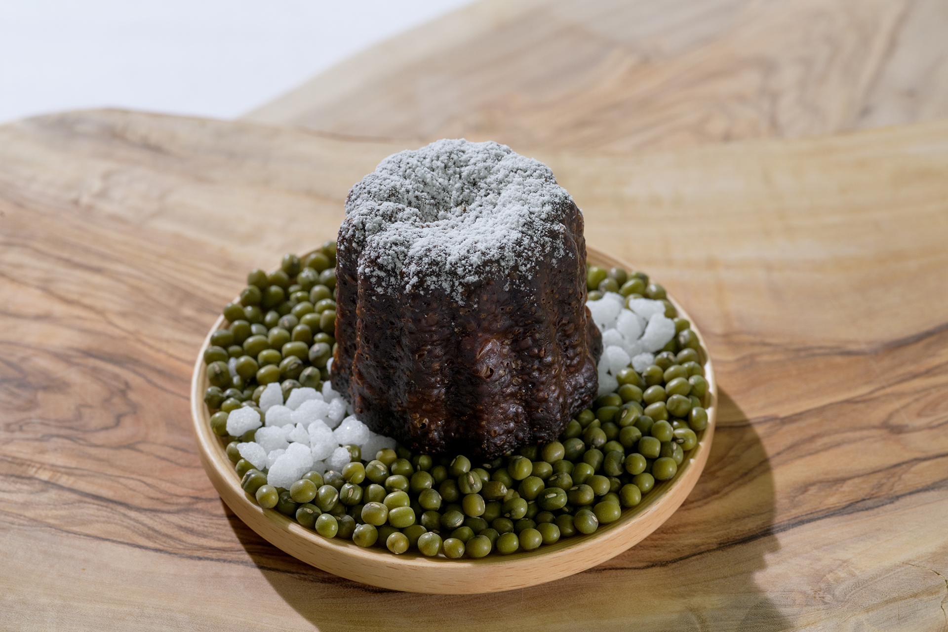 イメージは雪が積もった綿帽子