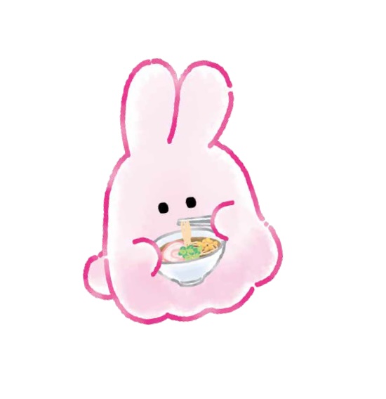 ウサギーヌ ×「ラーメン」