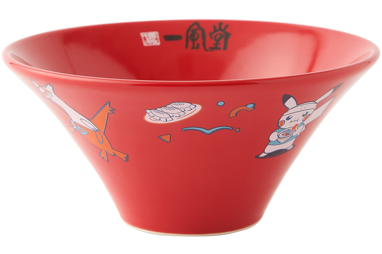 一風堂 有田焼どんぶり赤丸 ポケモンセンターフクオカ