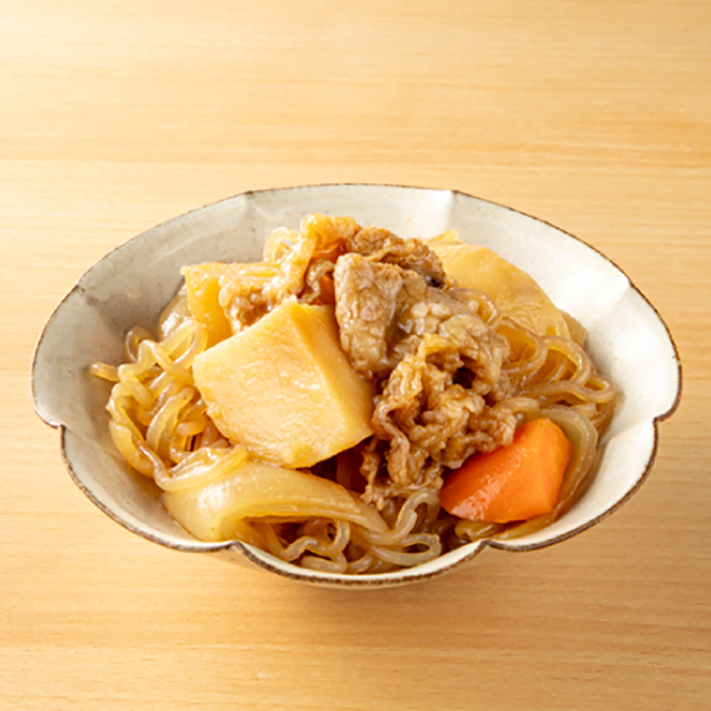 「肉じゃが」（386円）