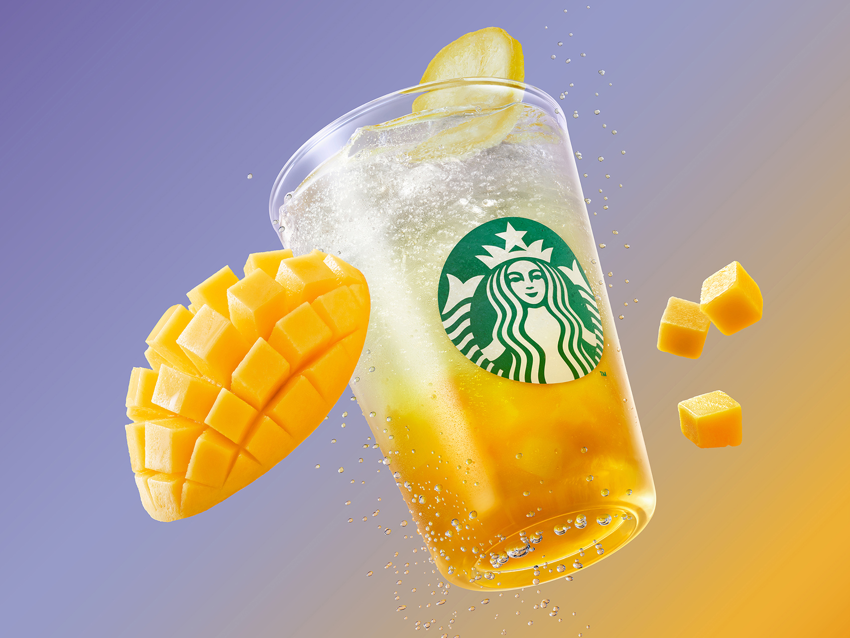 スターバックス「チラックス ソーダ マンゴー」