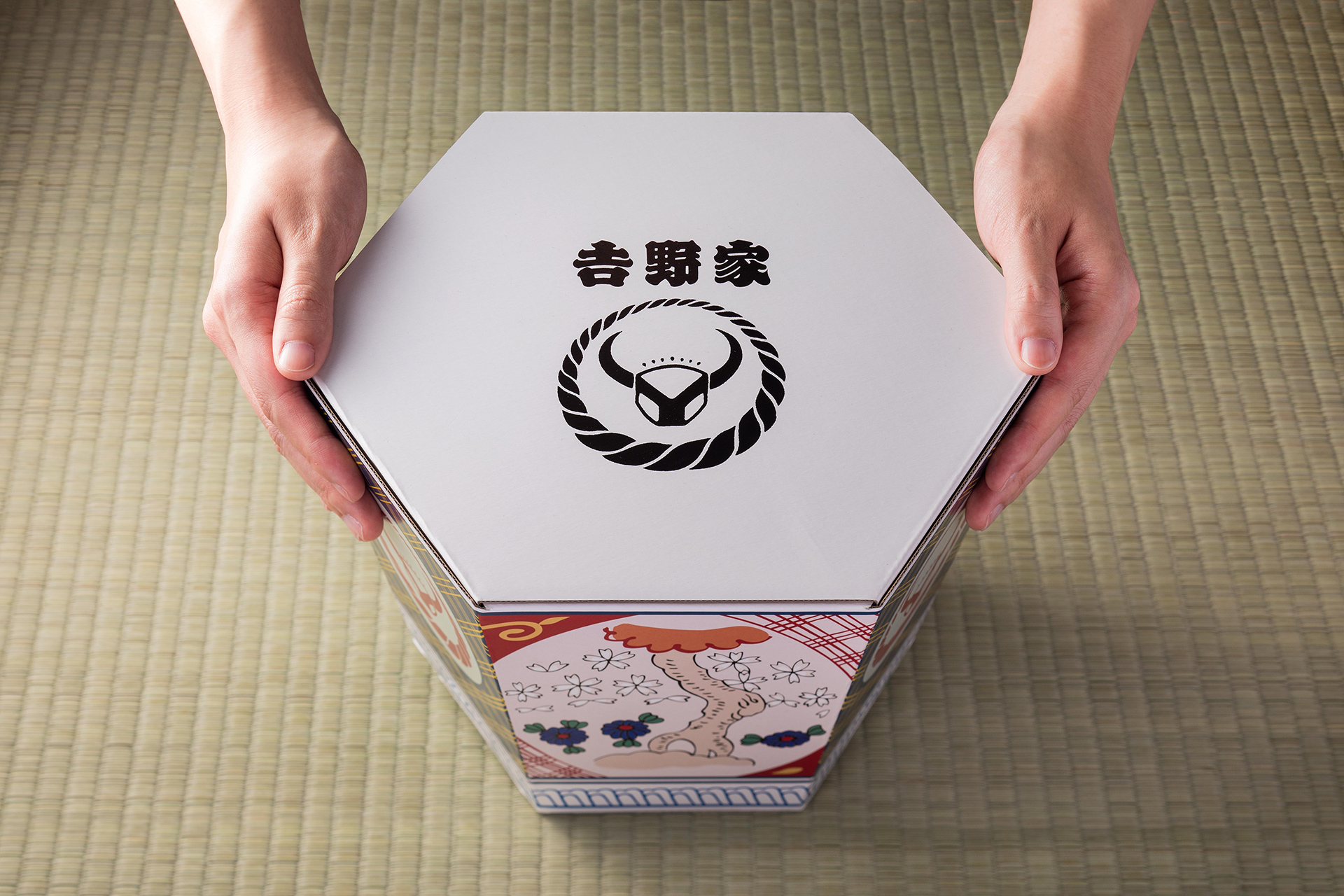 特製丼柄ギフトボックス