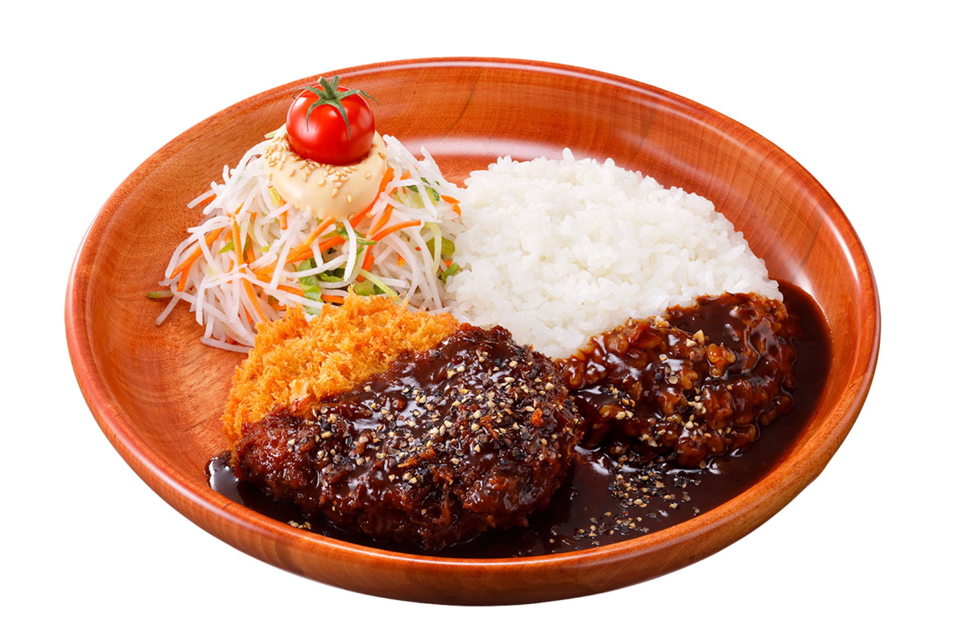 「メンチカツペッパーソースディッシュ」（1330円）