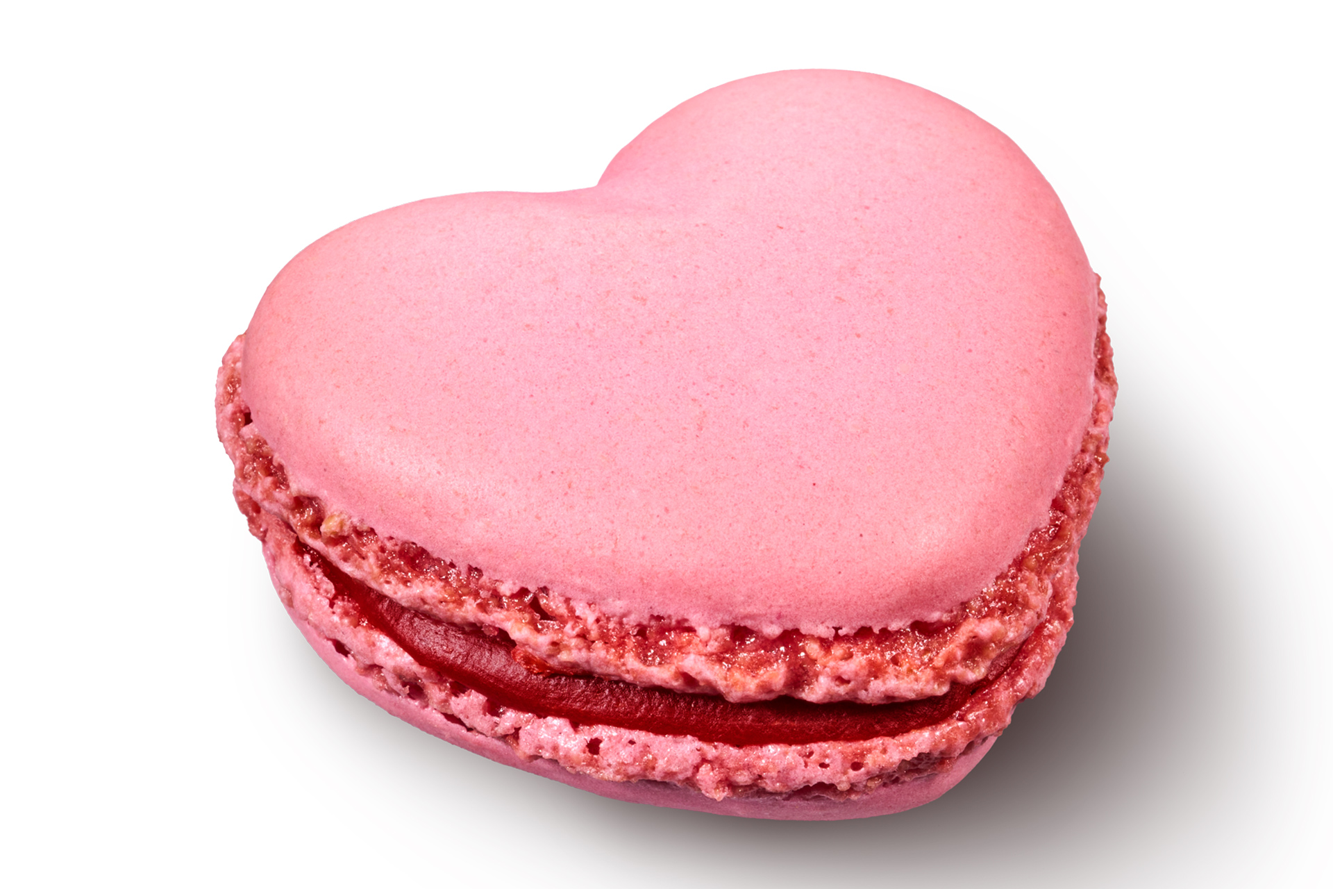 ハートのマカロン ストロベリー（190円～）