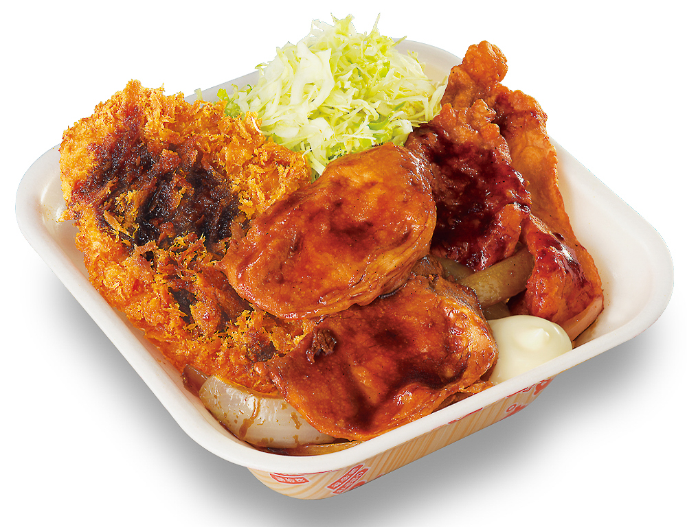 豚DX丼弁当」（961円）