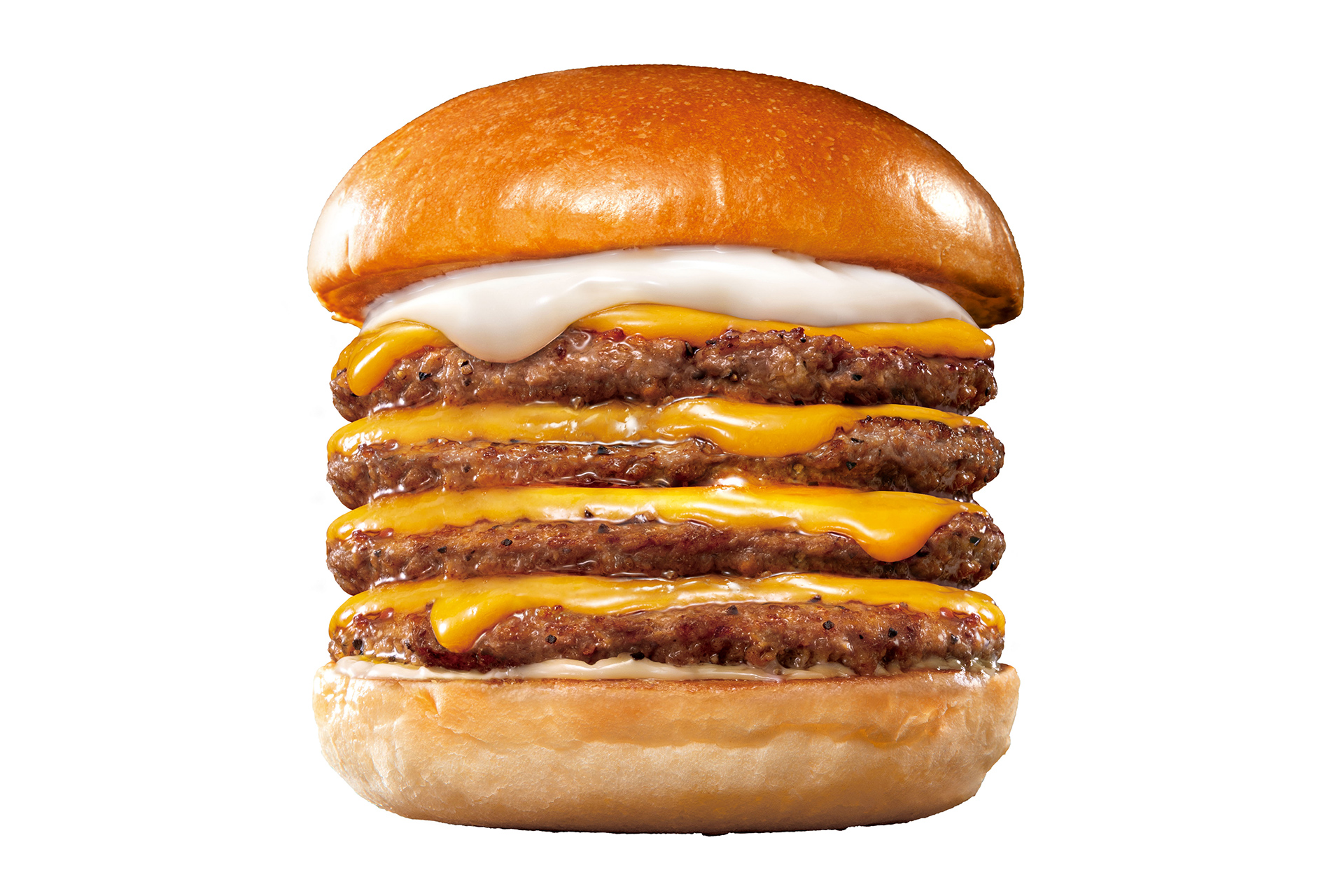 「キング 絶品チーズバーガー」（1390円）