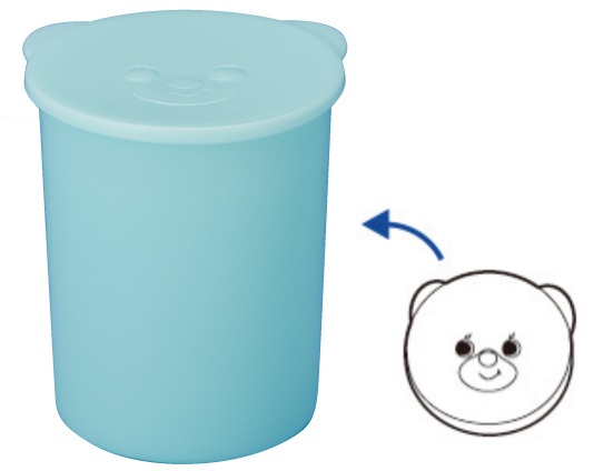 きょろちゃん製氷カップも付属する