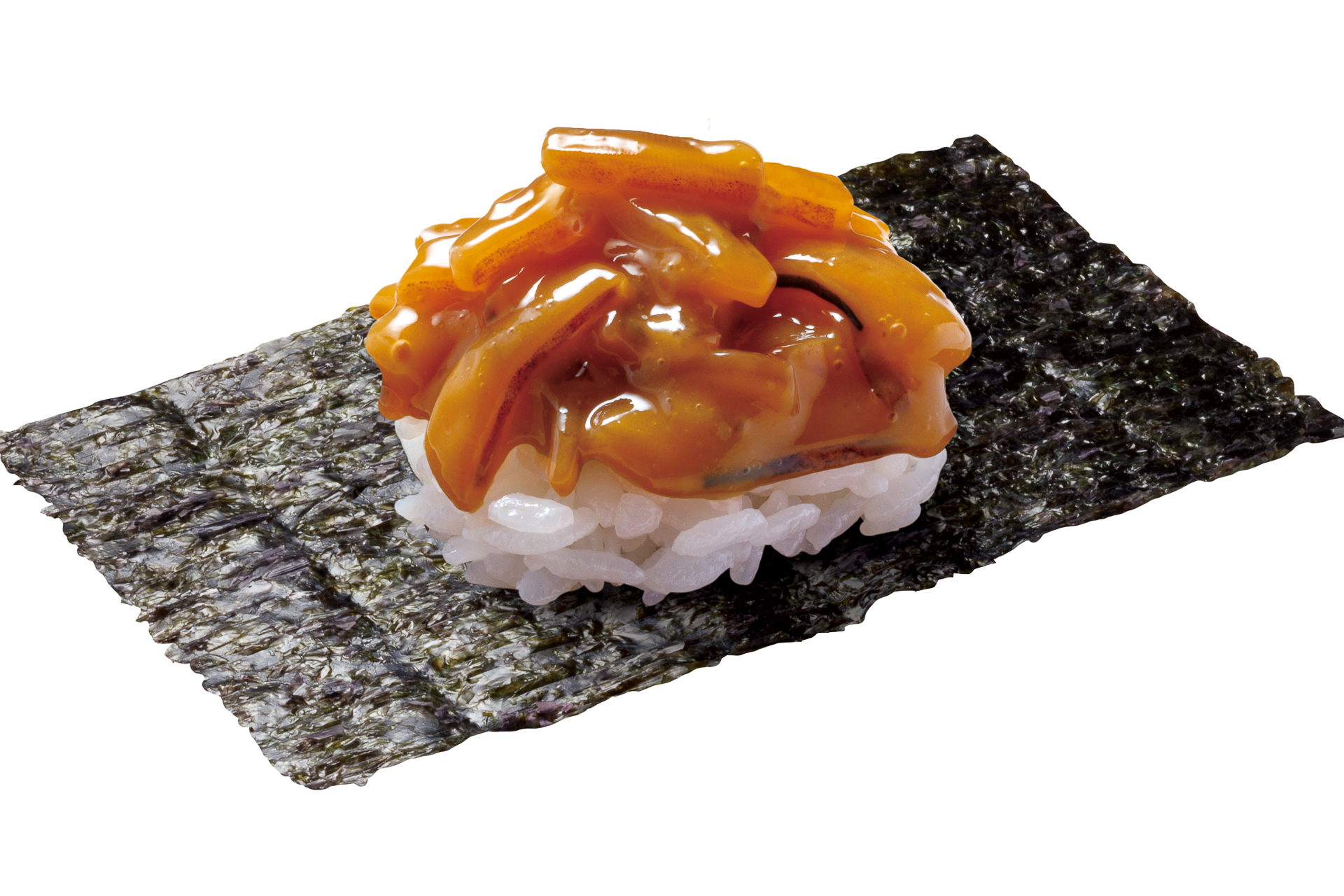 はま寿司「北海道産 アカイカのうに和えつつみ」（110円）