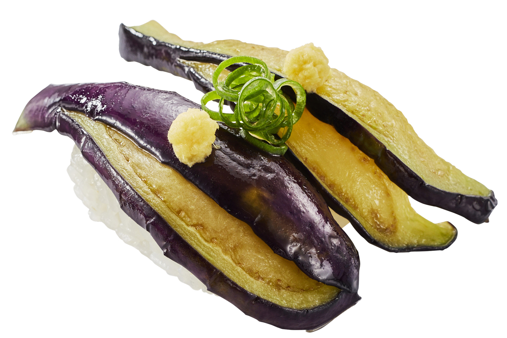 なすの揚げびたし（2貫 110円～）