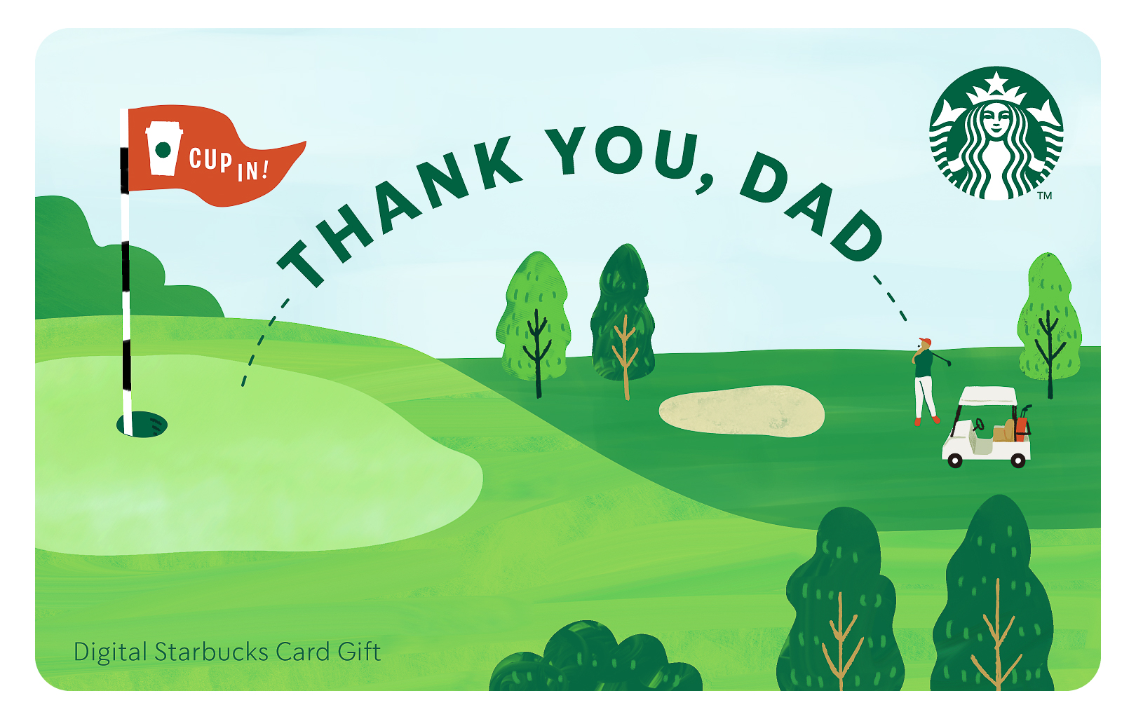 父の日におすすめのデジタル スターバックス カード ギフト