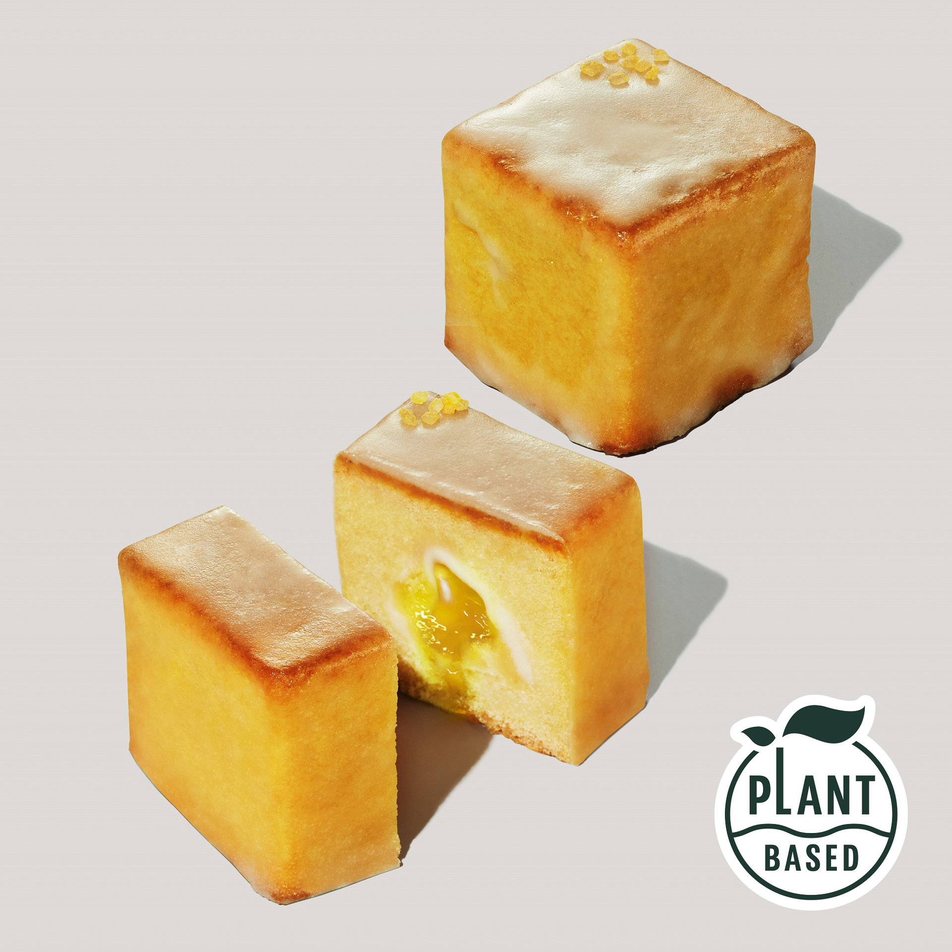 レモンキューブケーキ