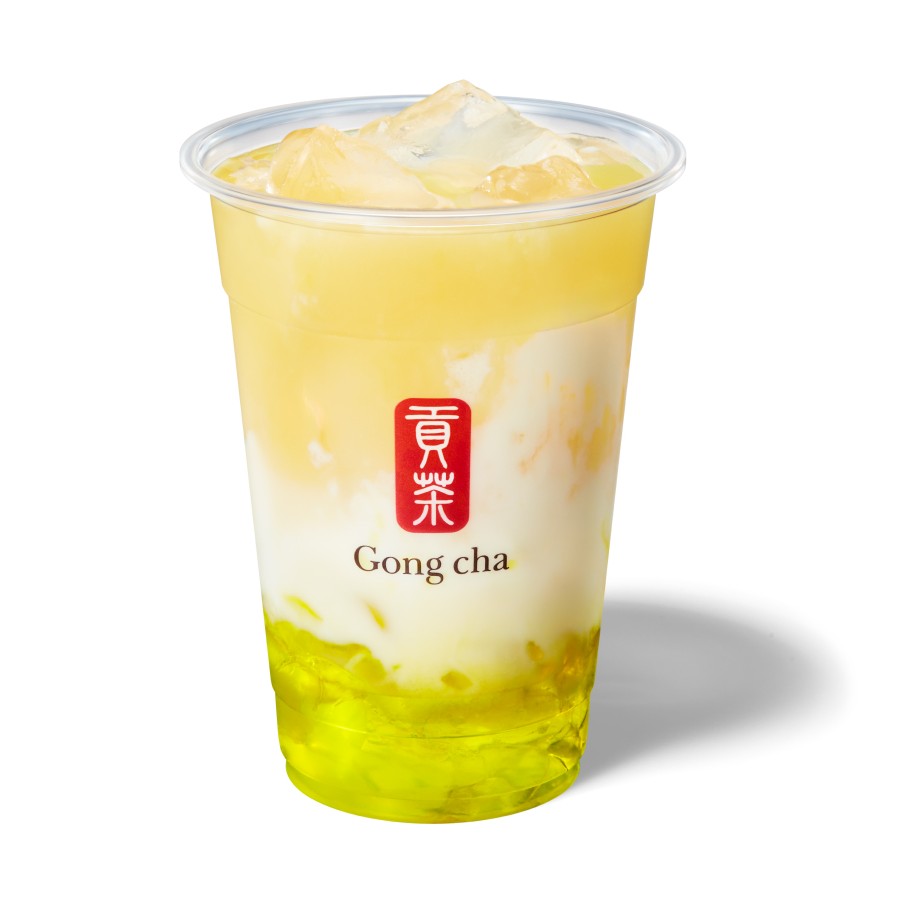 「レッツ！シャインマスカット ヨーグルミルクティー（ICED）」（Mサイズ 650円）