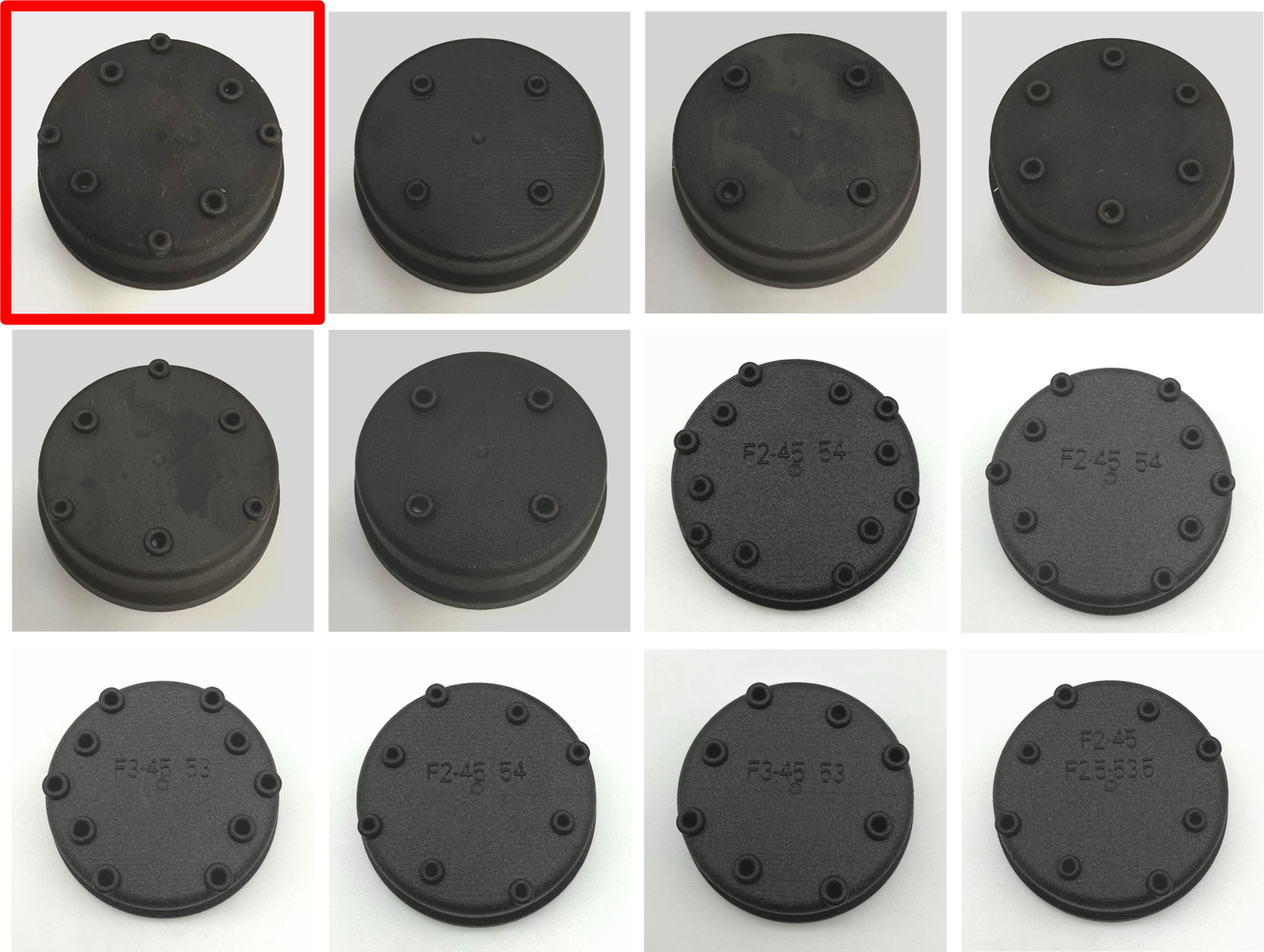 12パターンの試作品を作って検証した